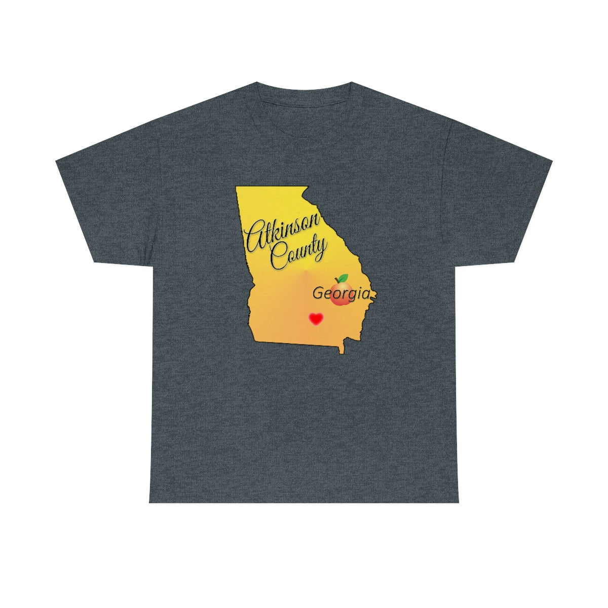 Atkinson County Georgia Unisex Heavy Cotton Tee