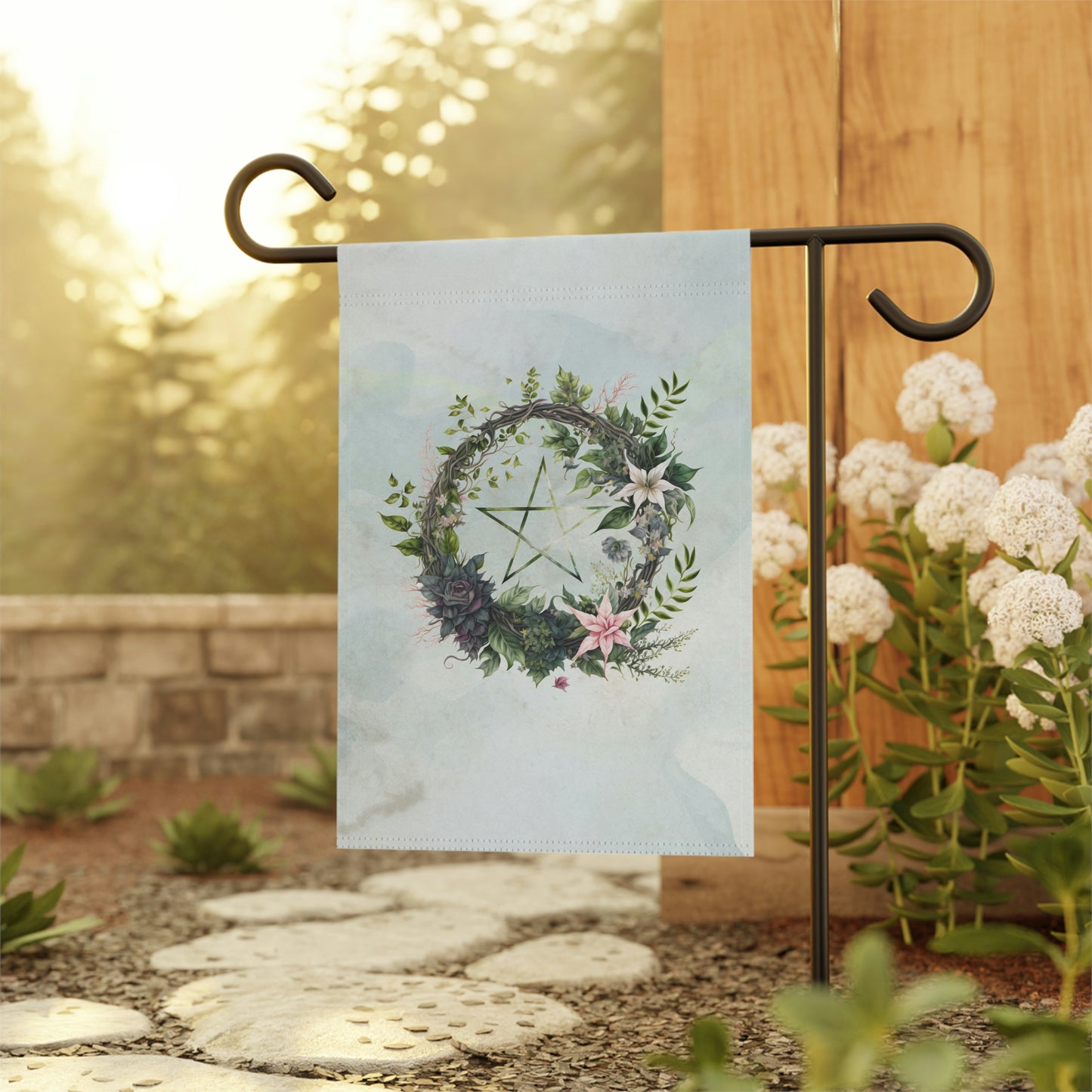 Spring Pentagram Garden & House Banner