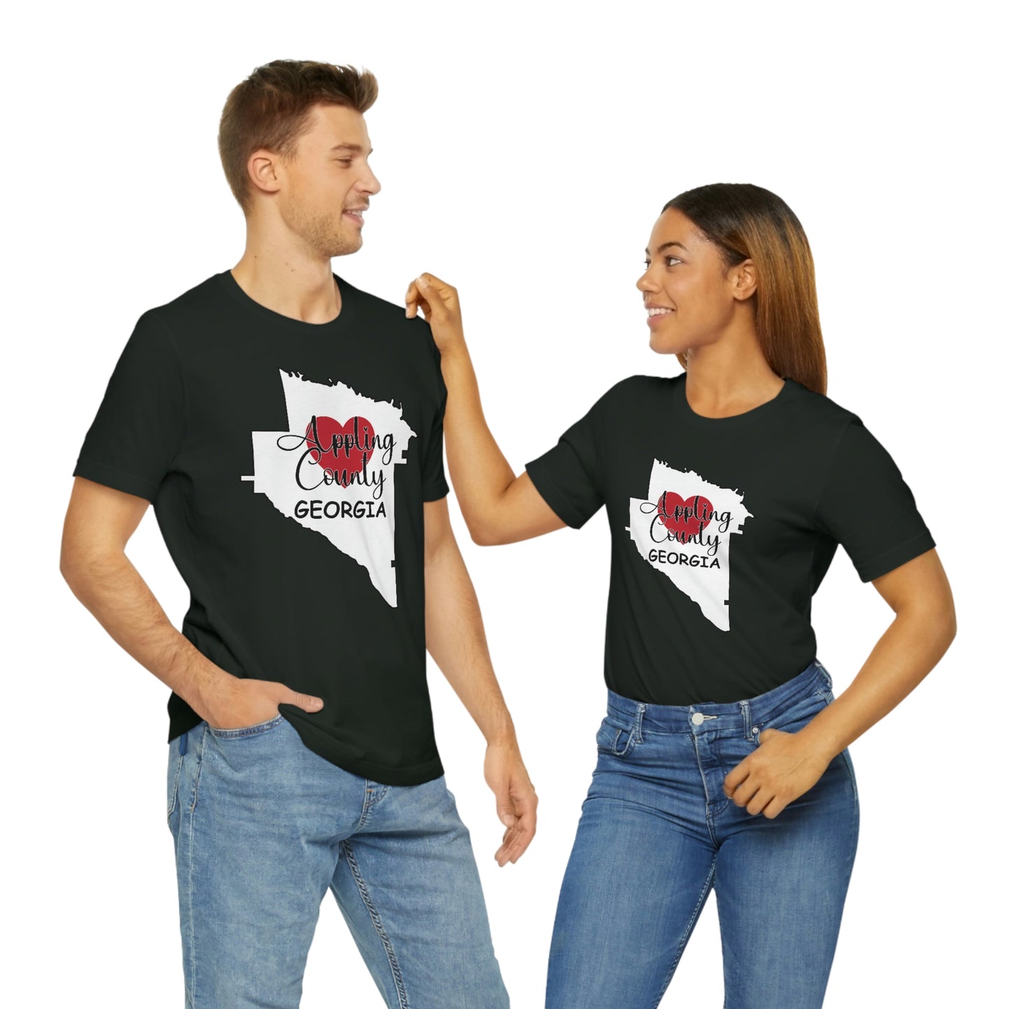 Appling County Georgia Unisex Jersey Short Sleeve Tee