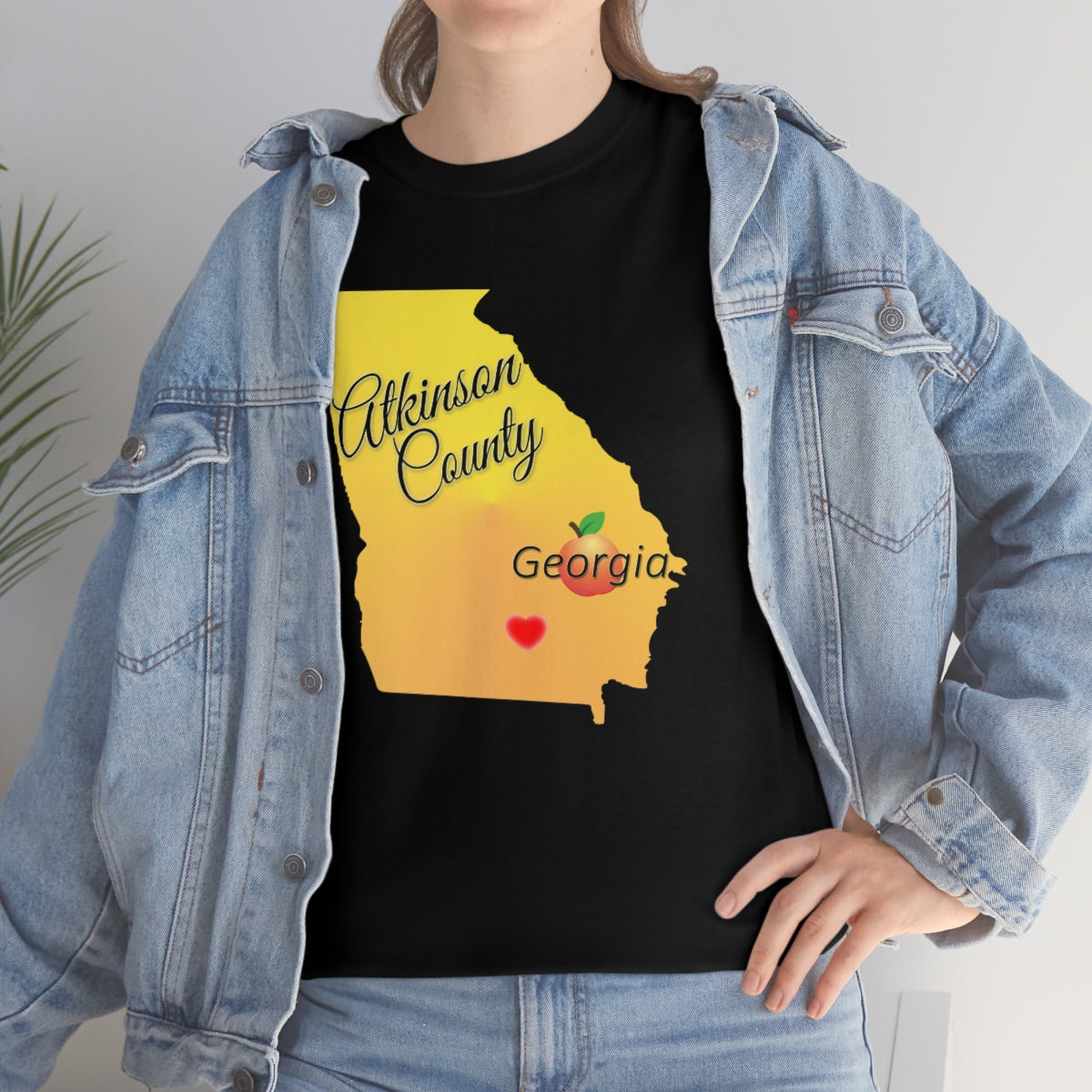Atkinson County Georgia Unisex Heavy Cotton Tee