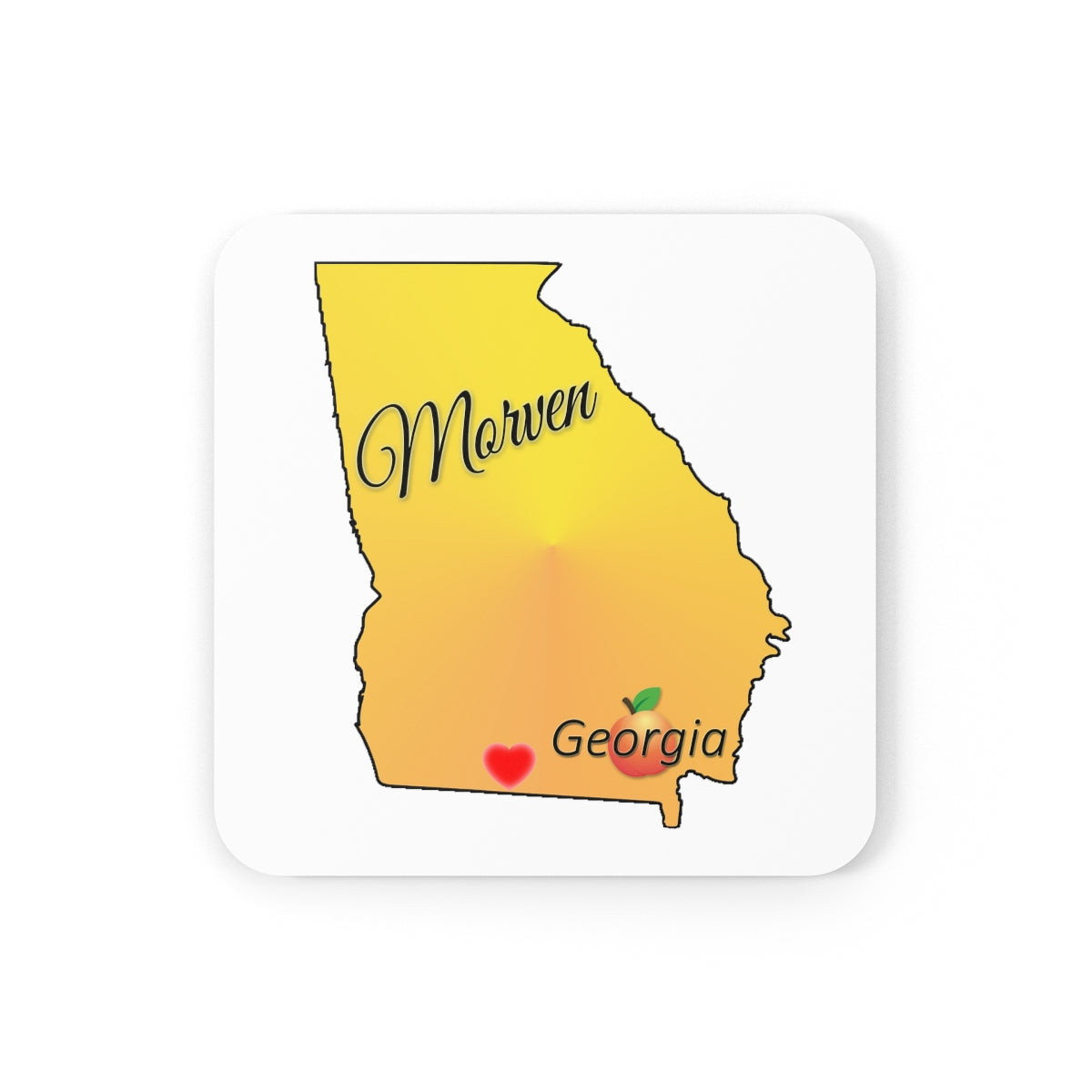 Morven Georgia Corkwood Coaster Set