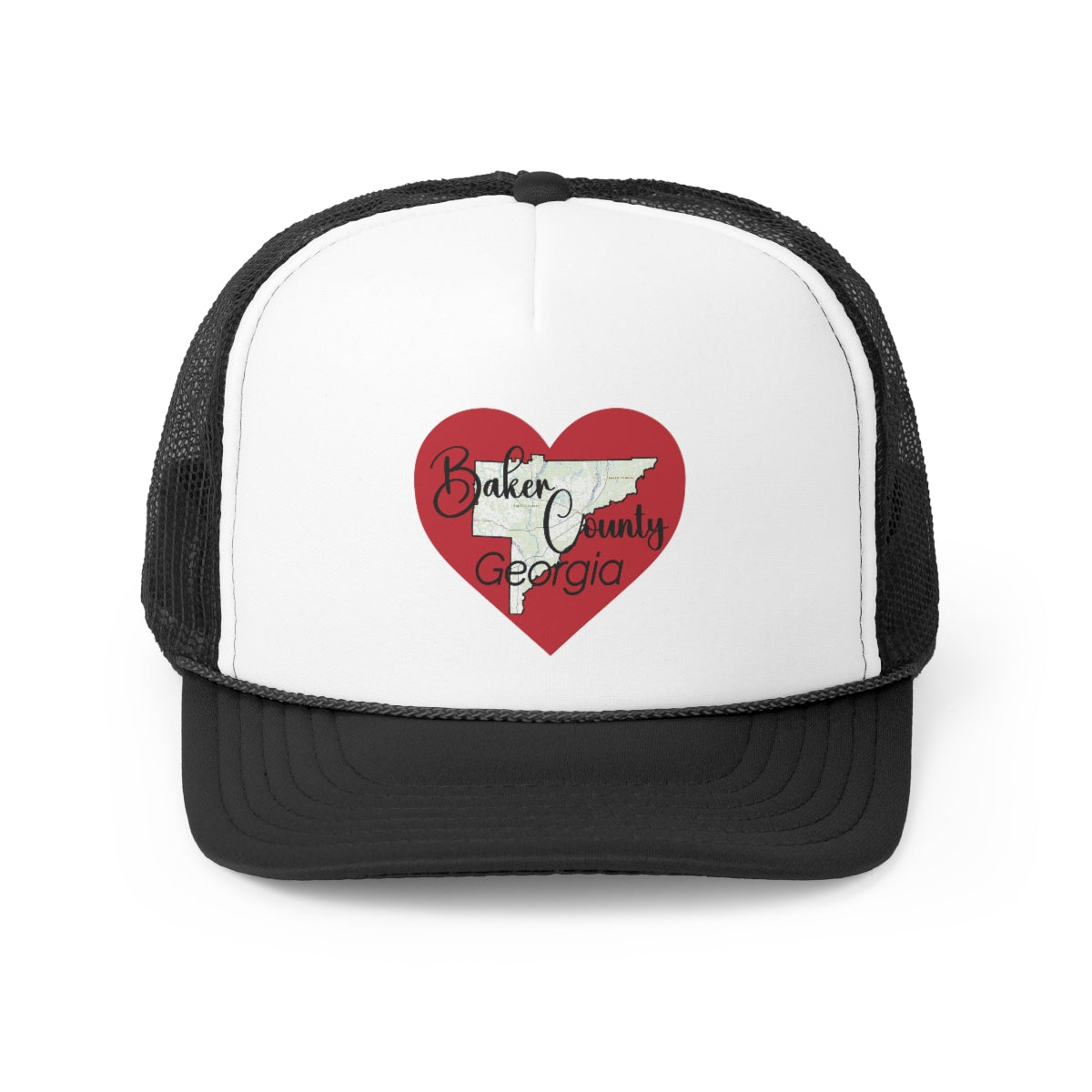 Baker County Georgia Trucker Cap