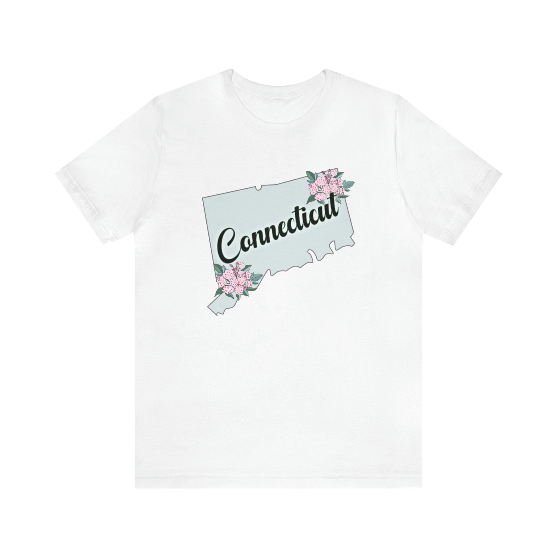 Connecticut State Flower Short Sleeve T-shirt