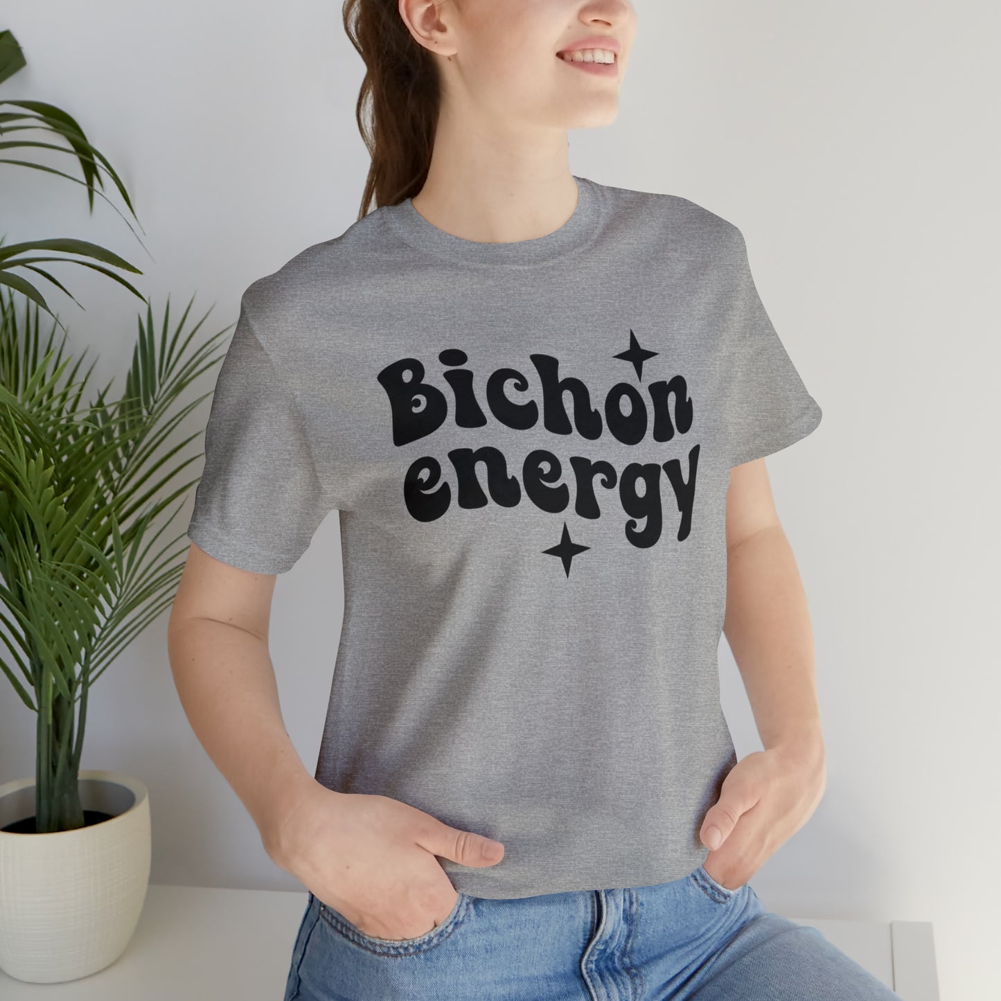 Bichon Energy Dog Short Sleeve T-shirt