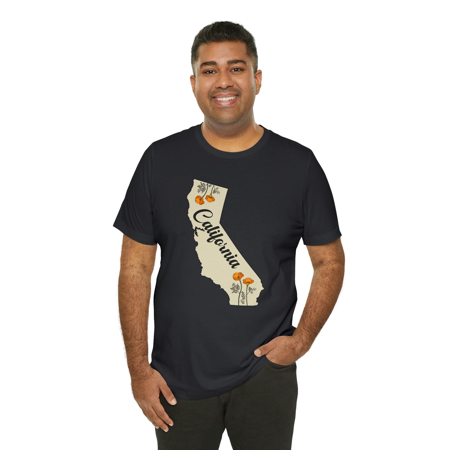 California State Flower Short Sleeve T-shirt