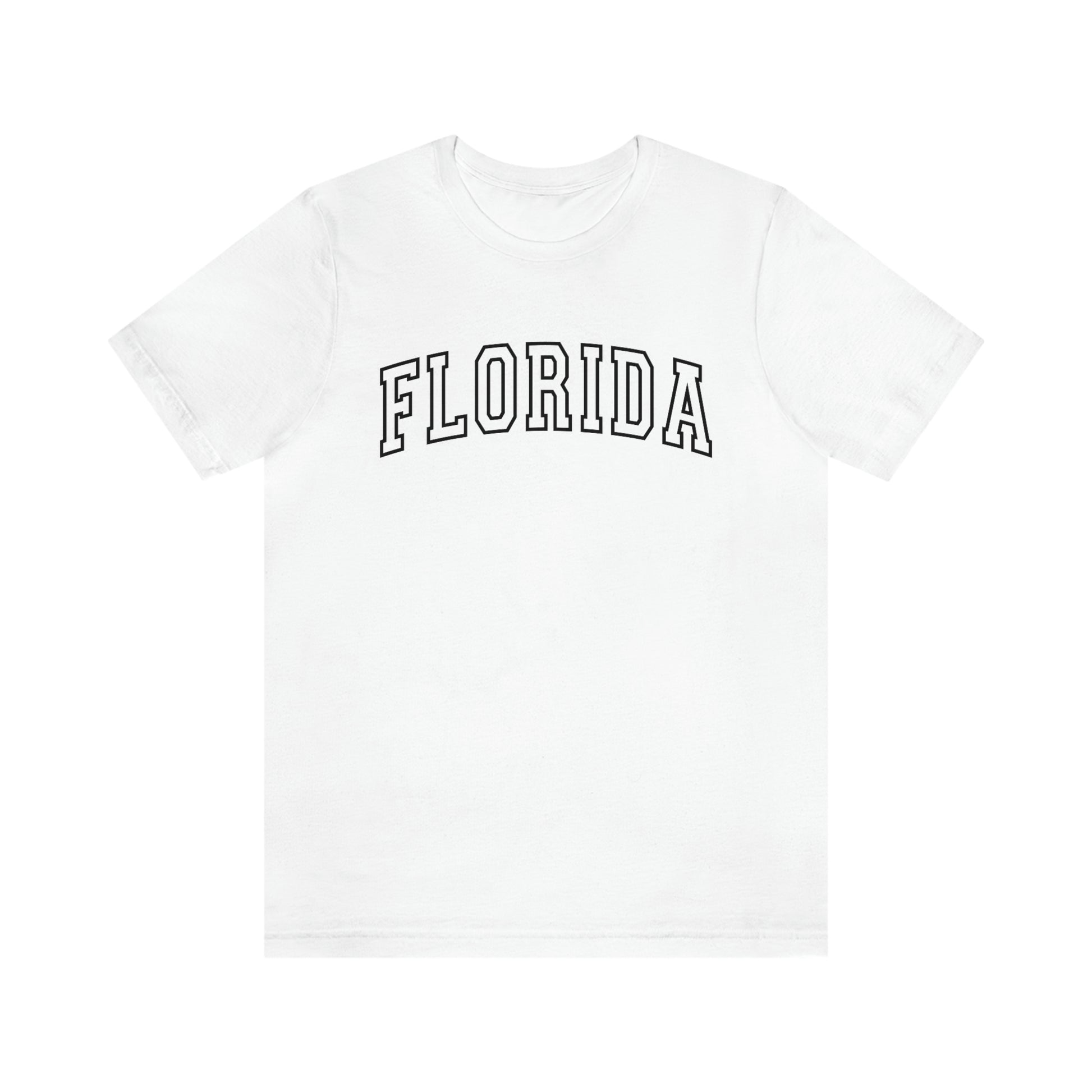 Florida Varsity Letters Arch Short Sleeve T-shirt