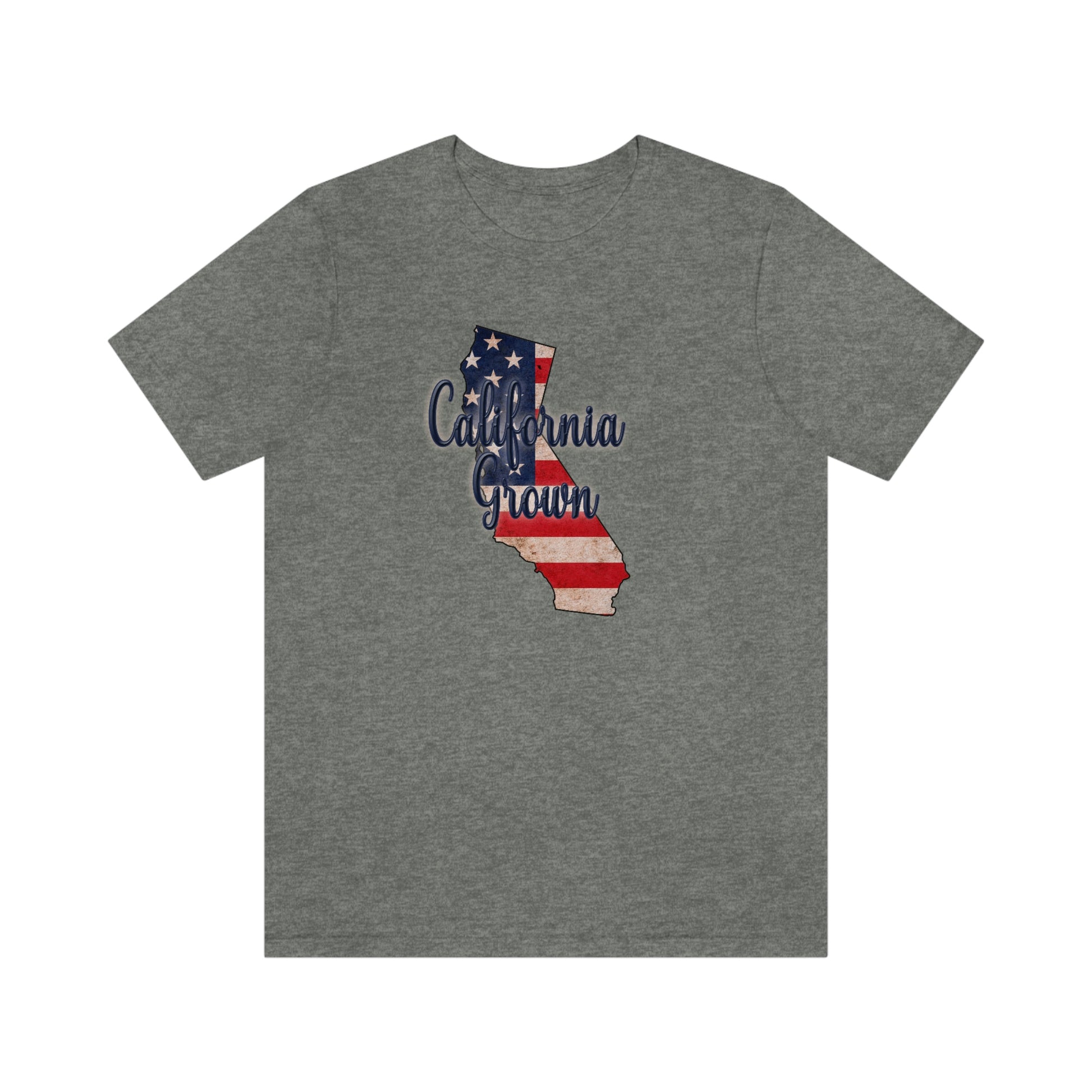California US Flag Unisex Jersey Short Sleeve Tee Tshirt T-shirt