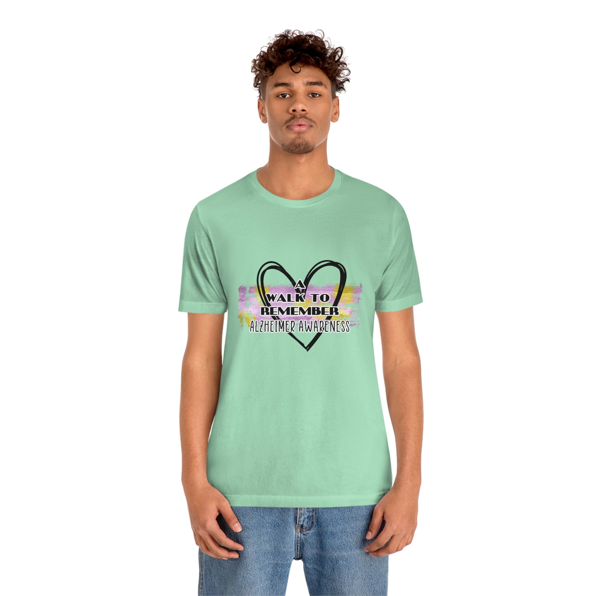 A Walk to Remember Alzheimer Awareness Unisex Jersey Short Sleeve Tee Tshirt T-shirt