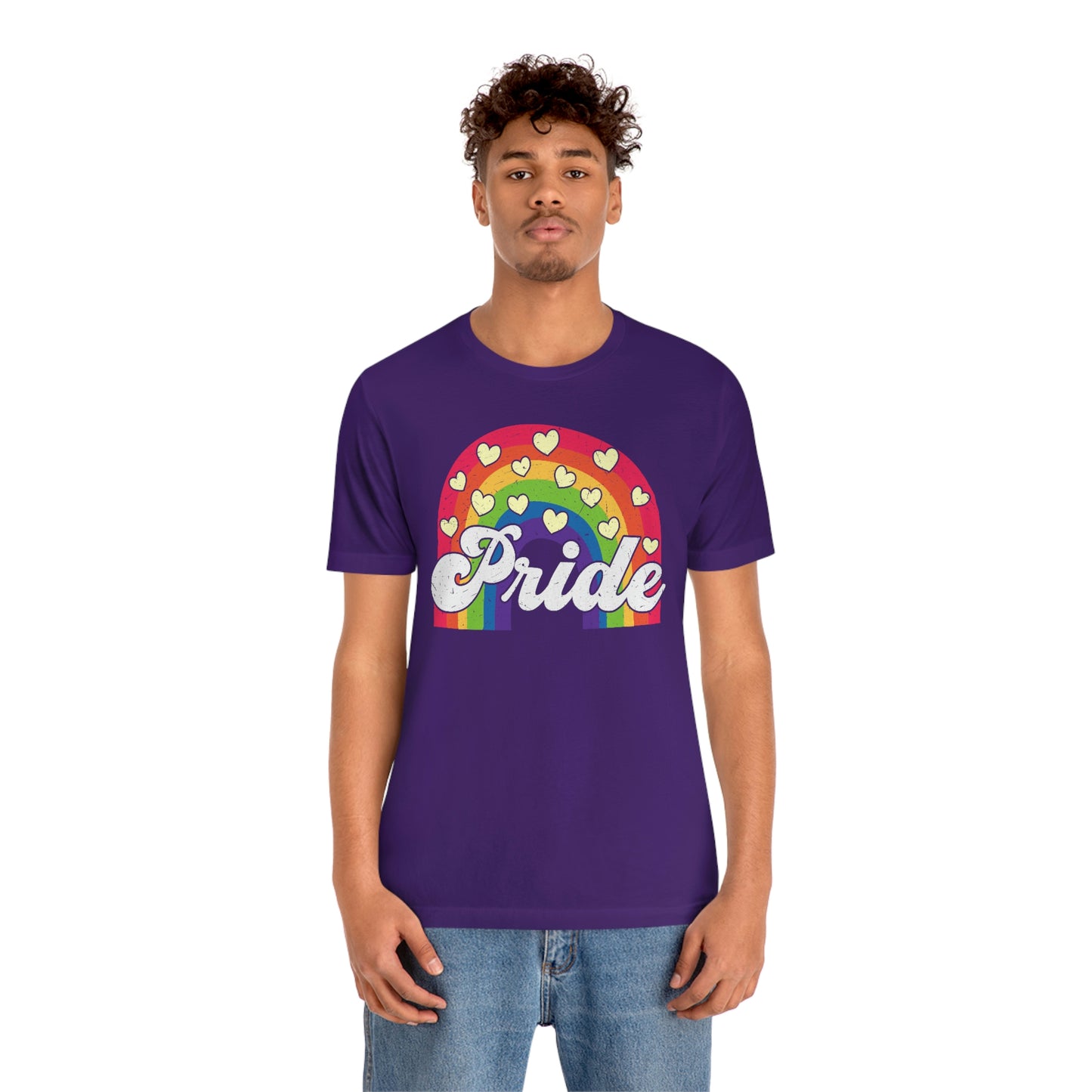 Pride Rainbow LGBTQIA Unisex Jersey Short Sleeve Tee