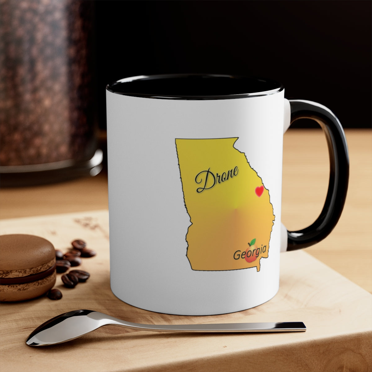 Drone Georgia Accent Coffee Mug, 11oz