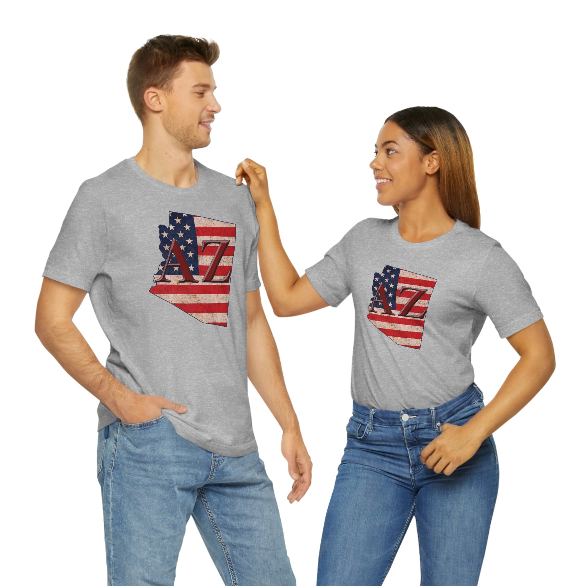 Arizona Flag AZ Unisex Jersey Short Sleeve Tee Tshirt T-shirt