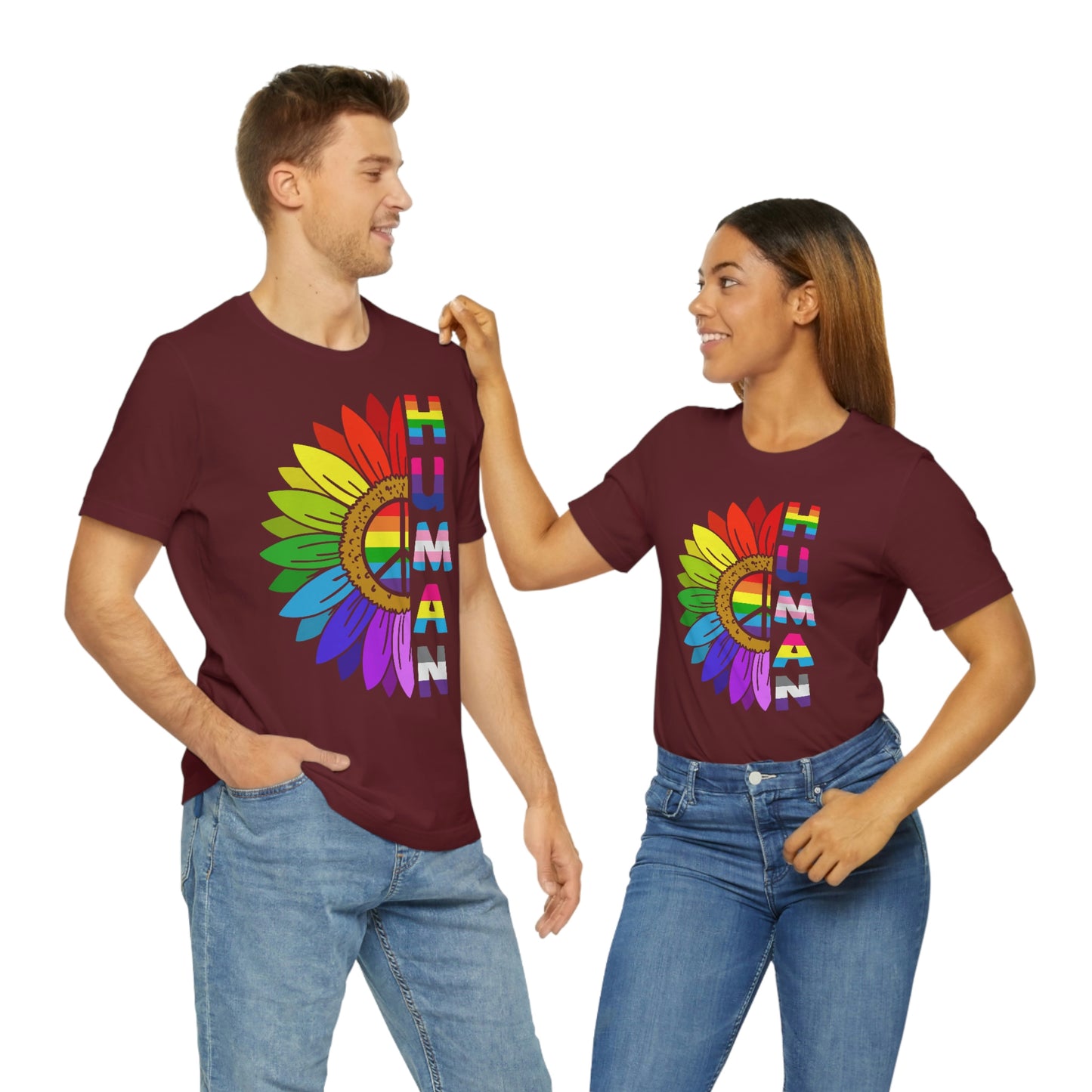 Human LGBTQIA Unisex Jersey Short Sleeve Tee