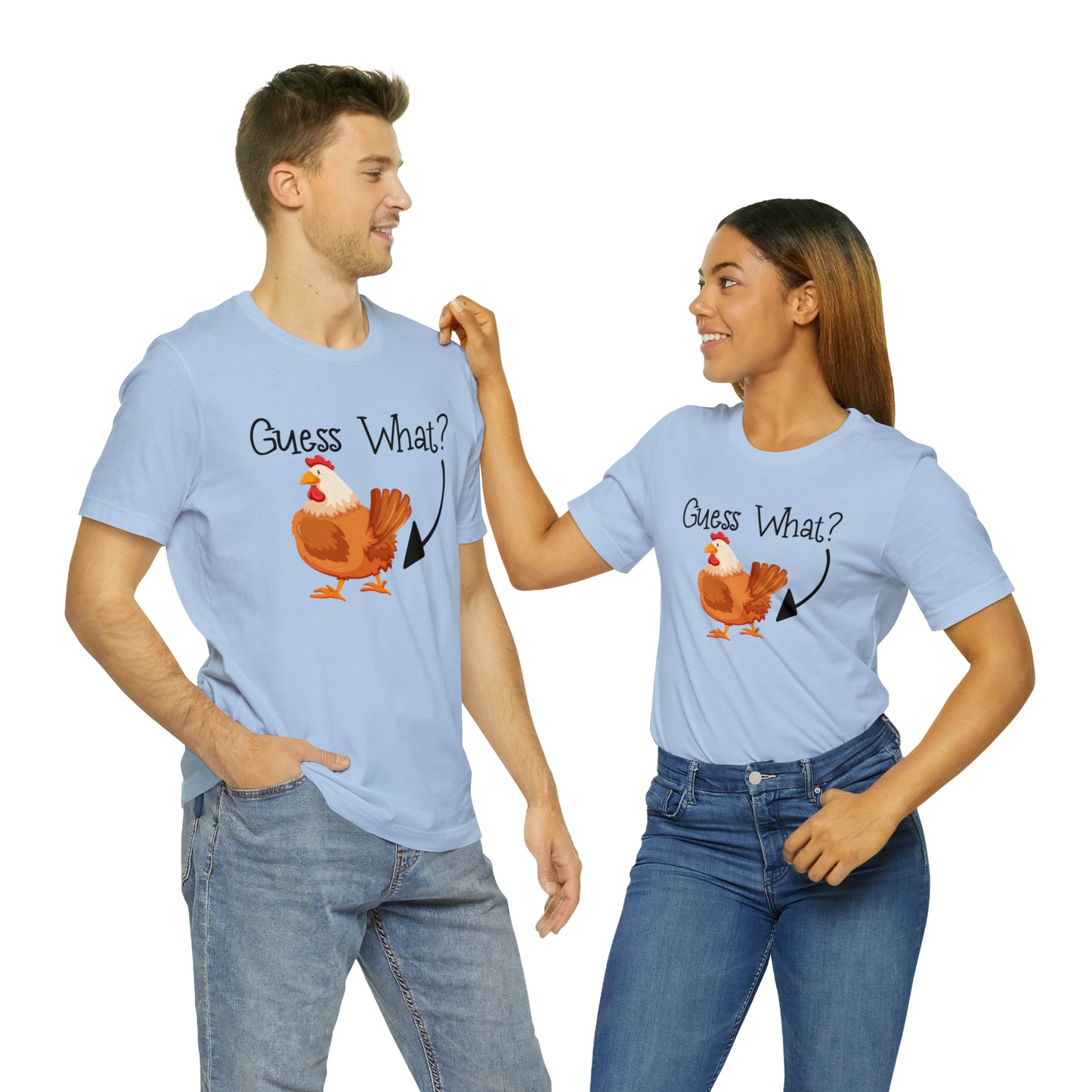 Guess What Chicken Short Sleeve T-shirt