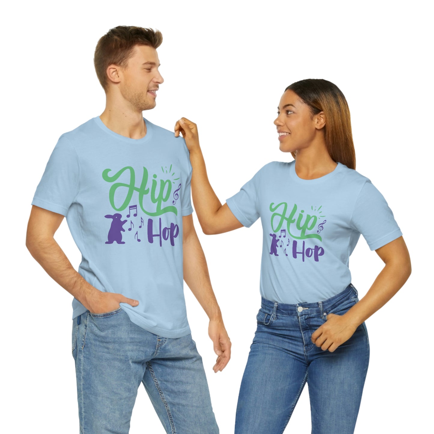 Hip Hop Unisex Jersey Short Sleeve Tee