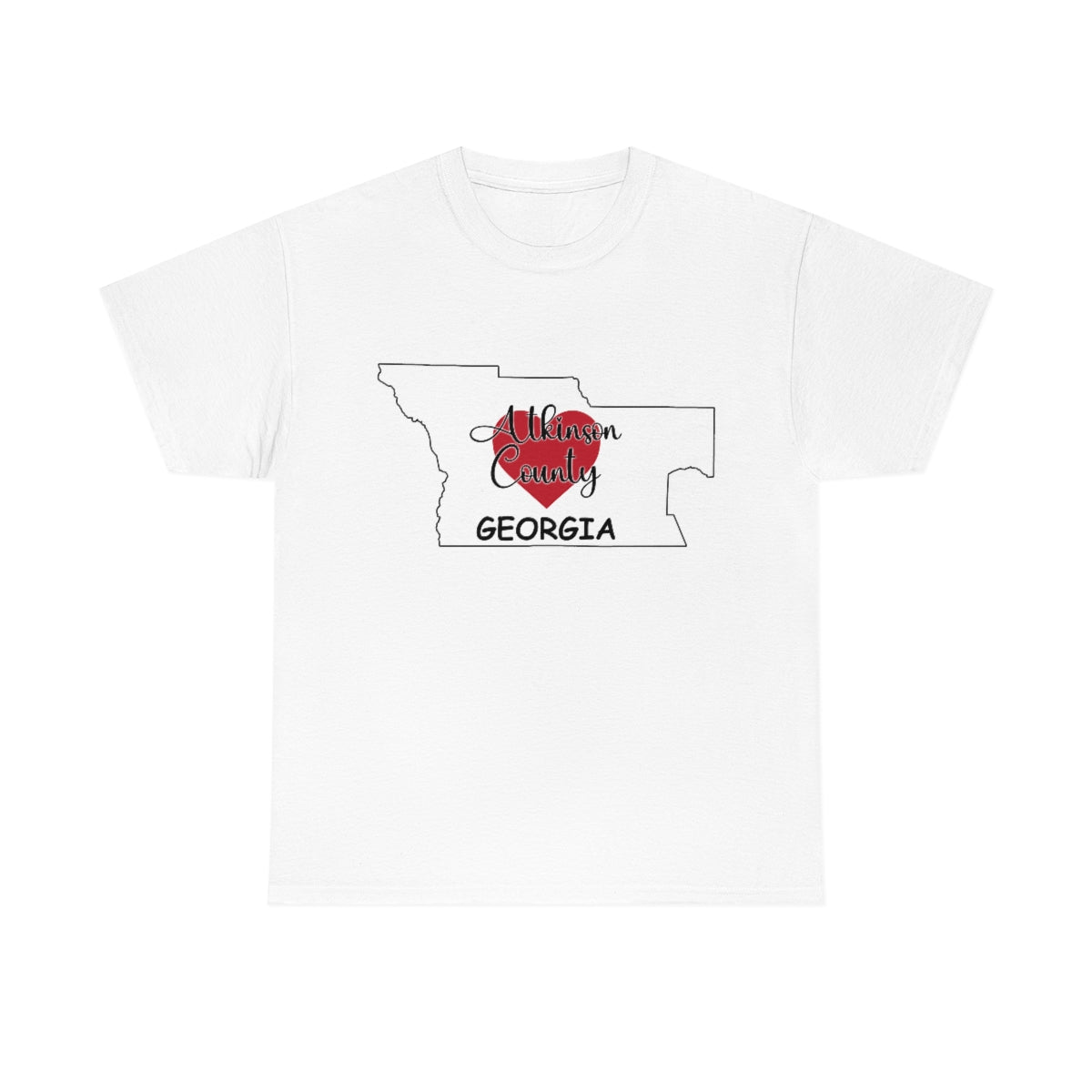 Atkinson County Georgia Unisex Heavy Cotton Tee