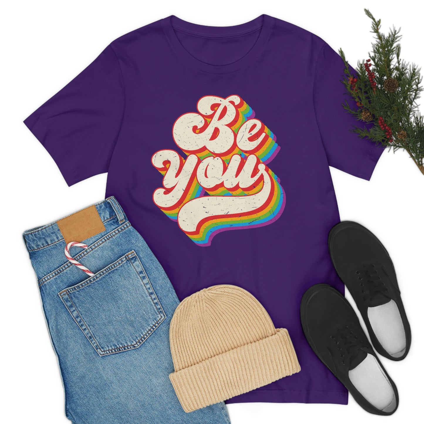 Be You LGBTQIA Unisex Jersey Short Sleeve Tee