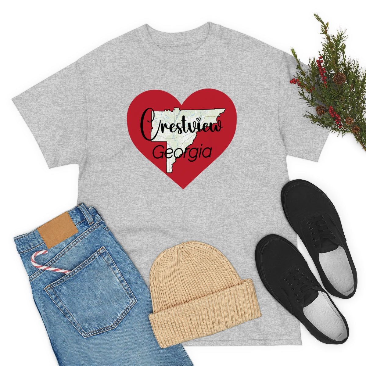Crestview Georgia Unisex Heavy Cotton Tee