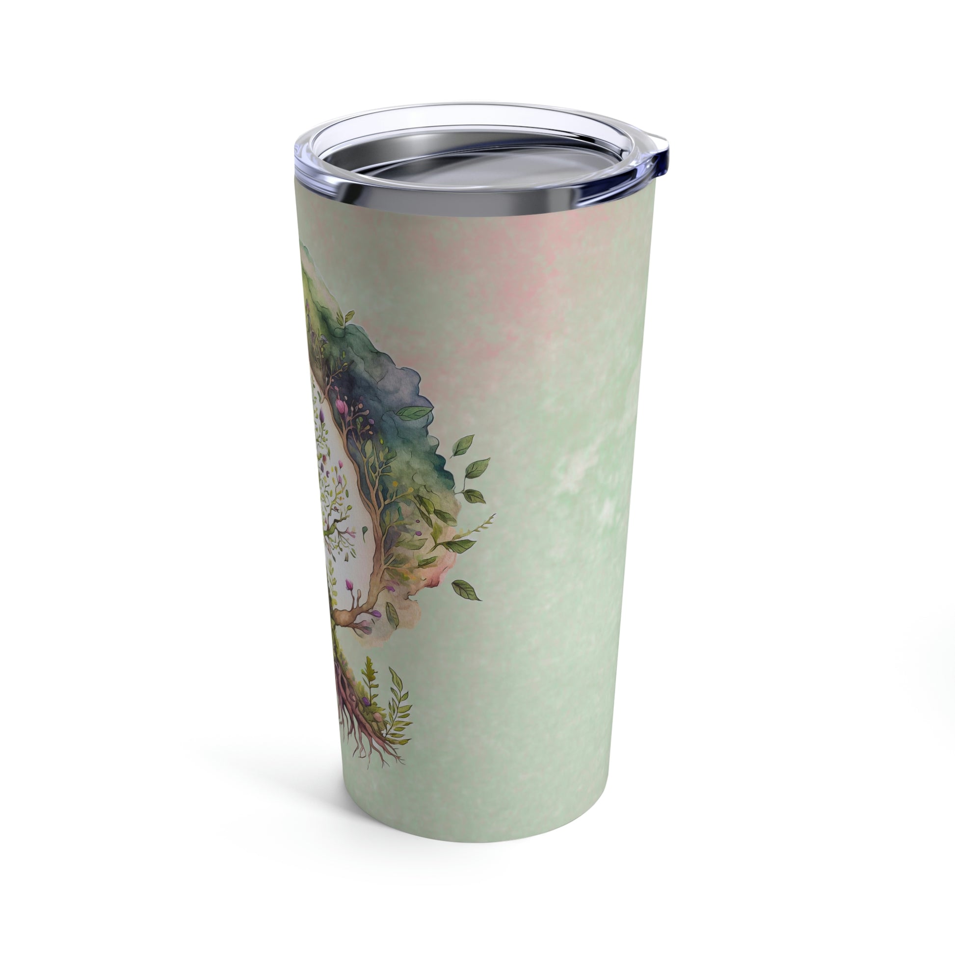 Tree of Life Spring Watercolor Tumbler 20oz