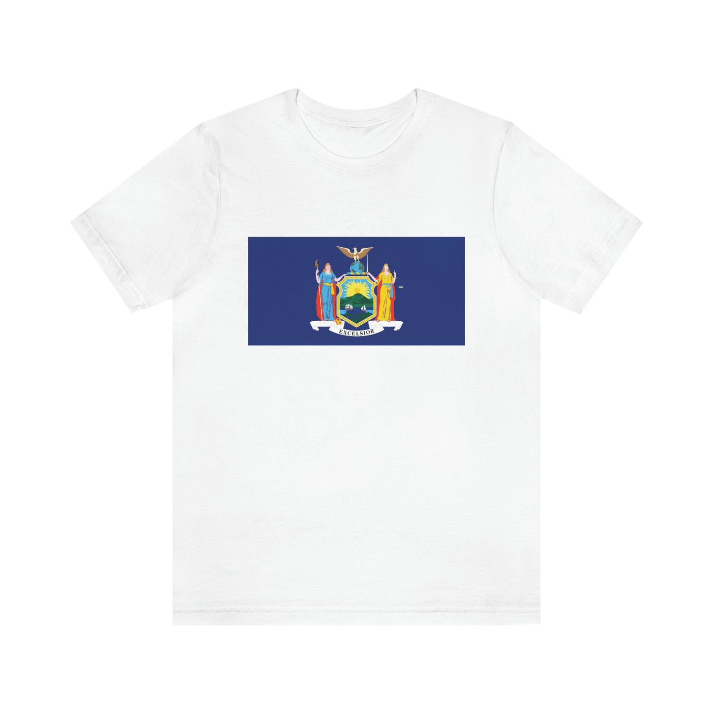 New York Flag Unisex Jersey Short Sleeve Tee Tshirt T-shirt