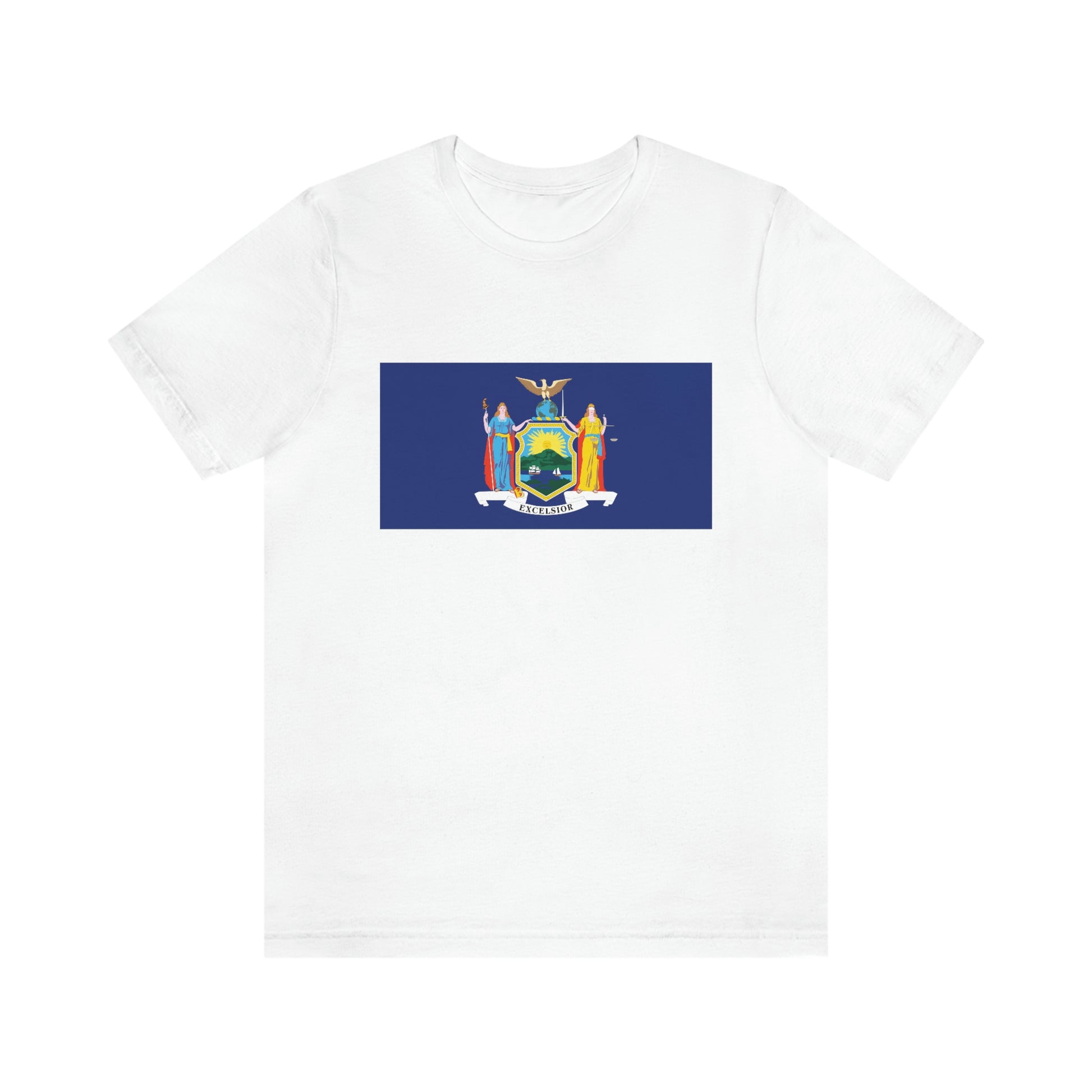 New York Flag Unisex Jersey Short Sleeve Tee Tshirt T-shirt