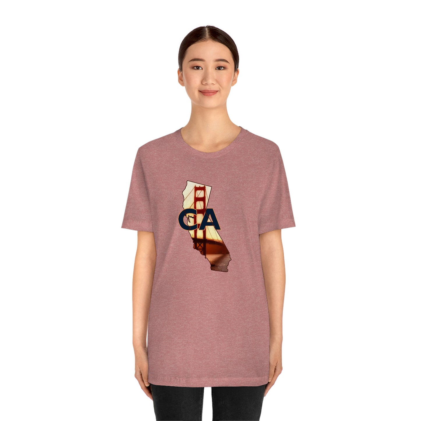 Golden Gate Bridge California Unisex Jersey Short Sleeve Tee Tshirt T-shirt