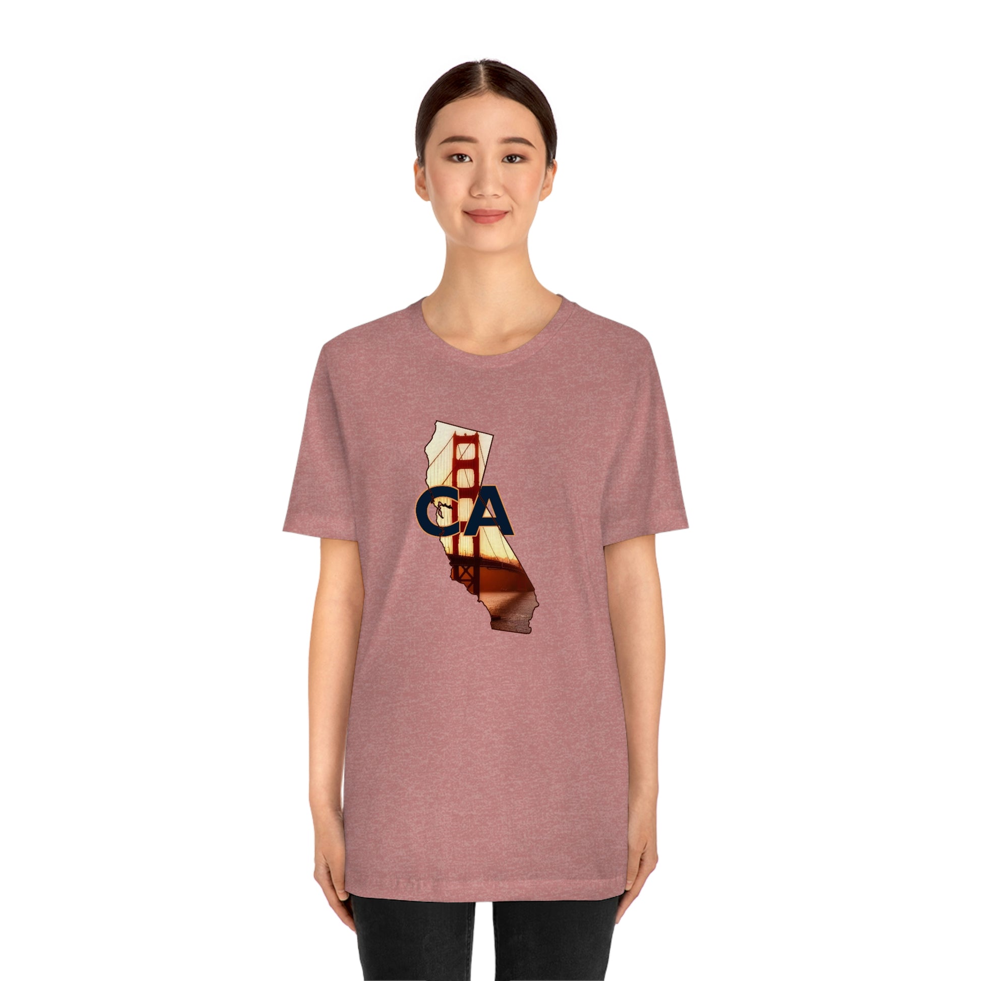 Golden Gate Bridge California Unisex Jersey Short Sleeve Tee Tshirt T-shirt