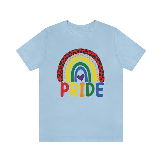 LGBTQIA Awareness Pride Print Unisex Jersey Short Sleeve Tee