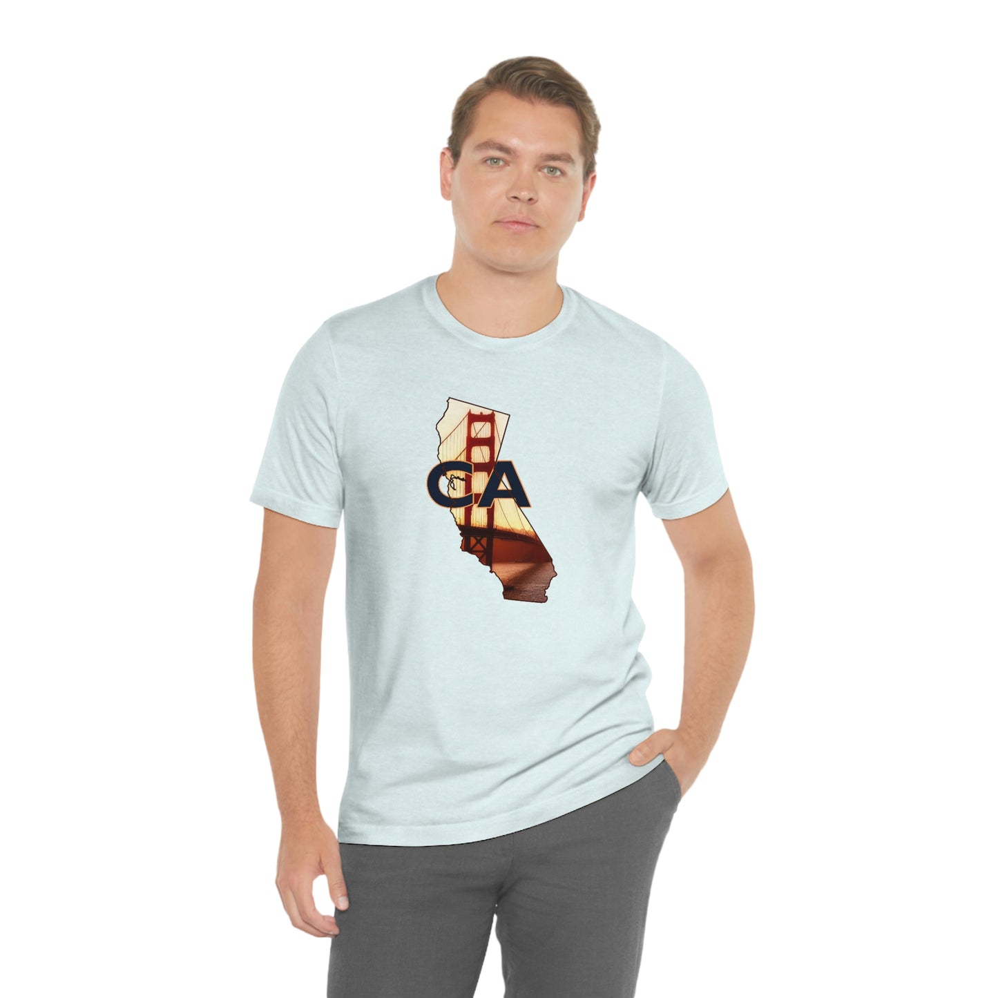 Golden Gate Bridge California Unisex Jersey Short Sleeve Tee Tshirt T-shirt