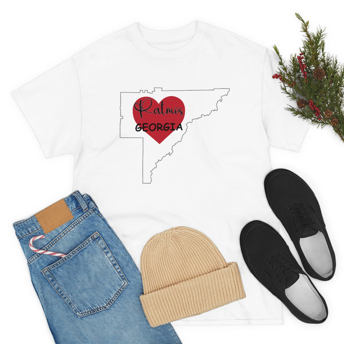 Patmos Georgia Unisex Heavy Cotton Tee