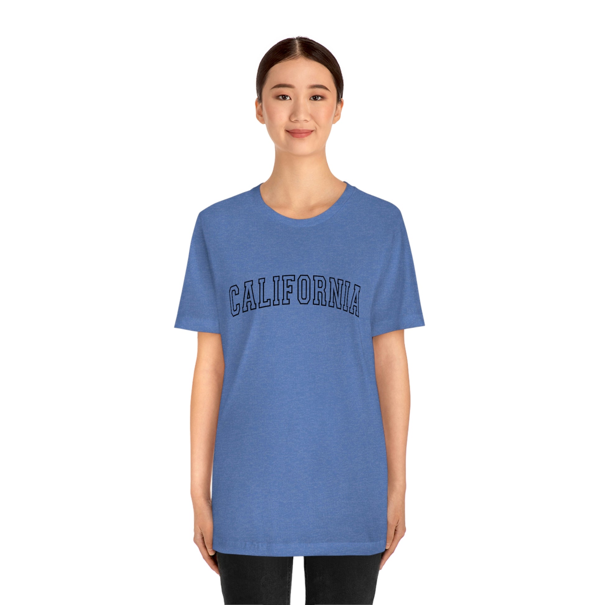 California Arch Varsity Letters Unisex Jersey Short Sleeve Tee Tshirt T-shirt