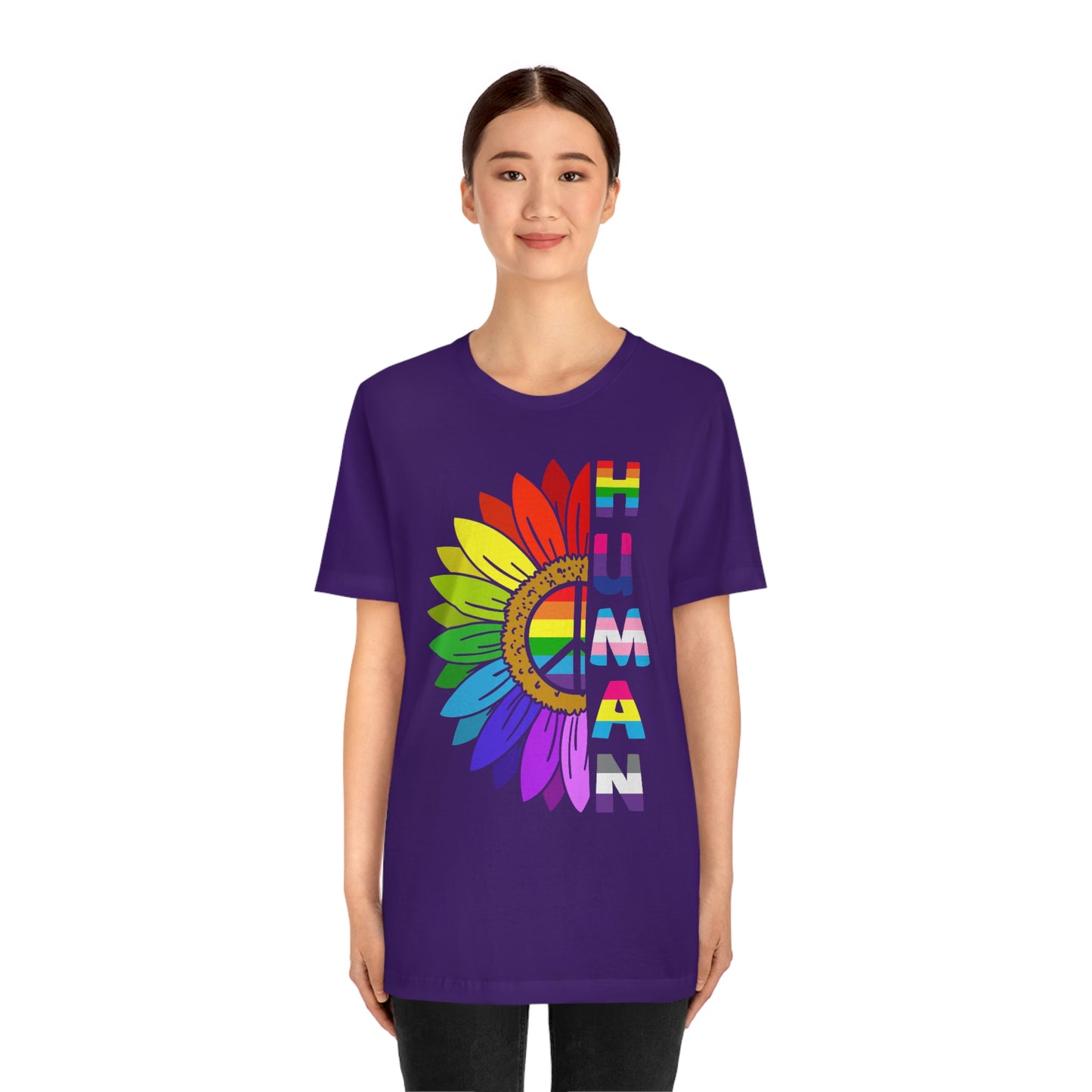 Human LGBTQIA Unisex Jersey Short Sleeve Tee