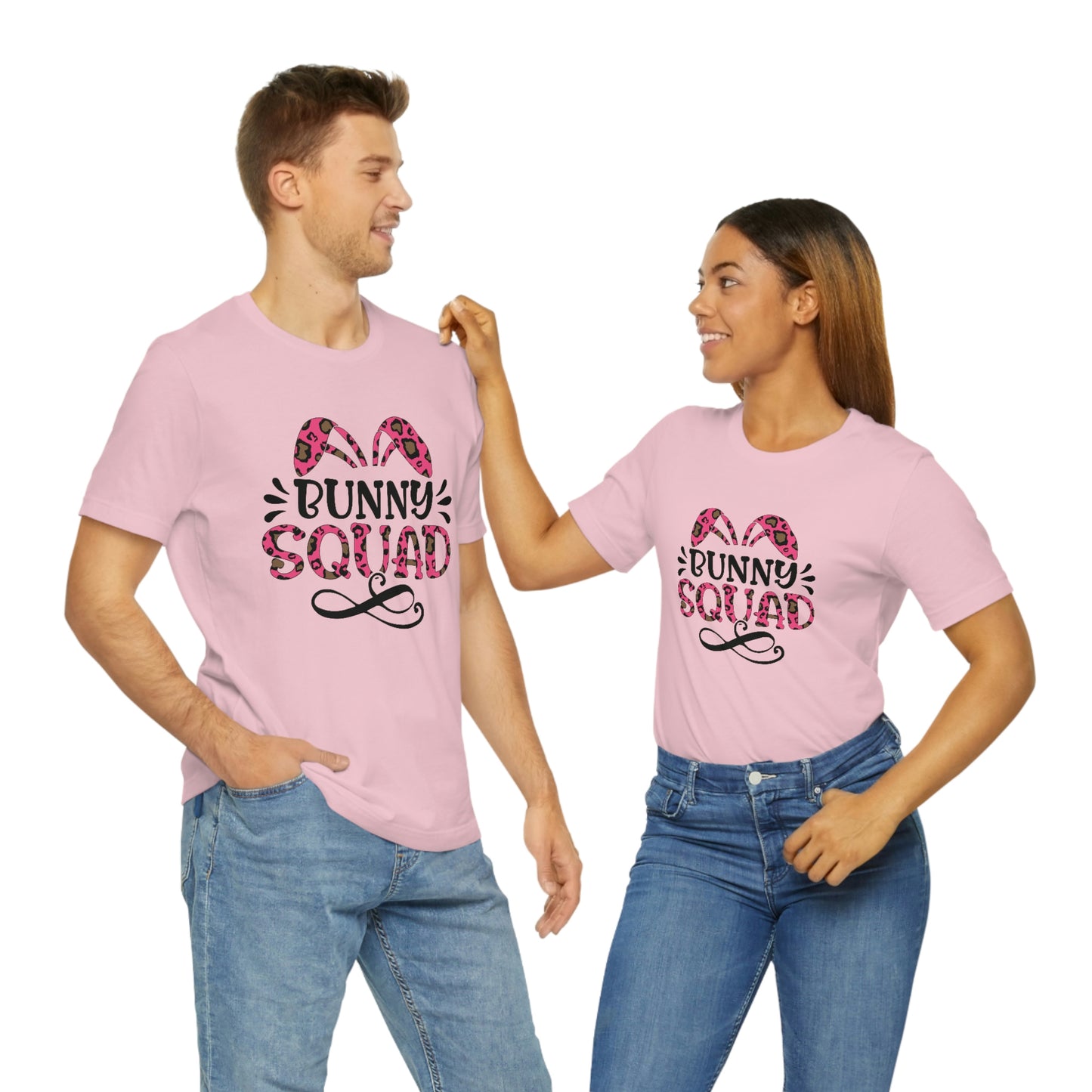 Bunny Squad Spring Easter Unisex Jersey Short Sleeve Tee