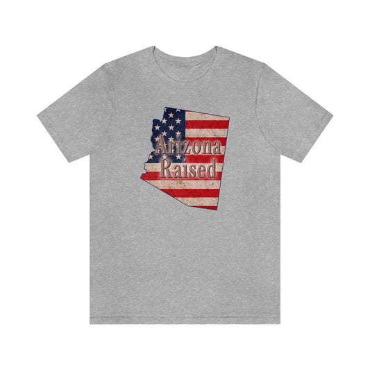 Arizona Raised Flag Unisex Jersey Short Sleeve Tee Tshirt T-shirt