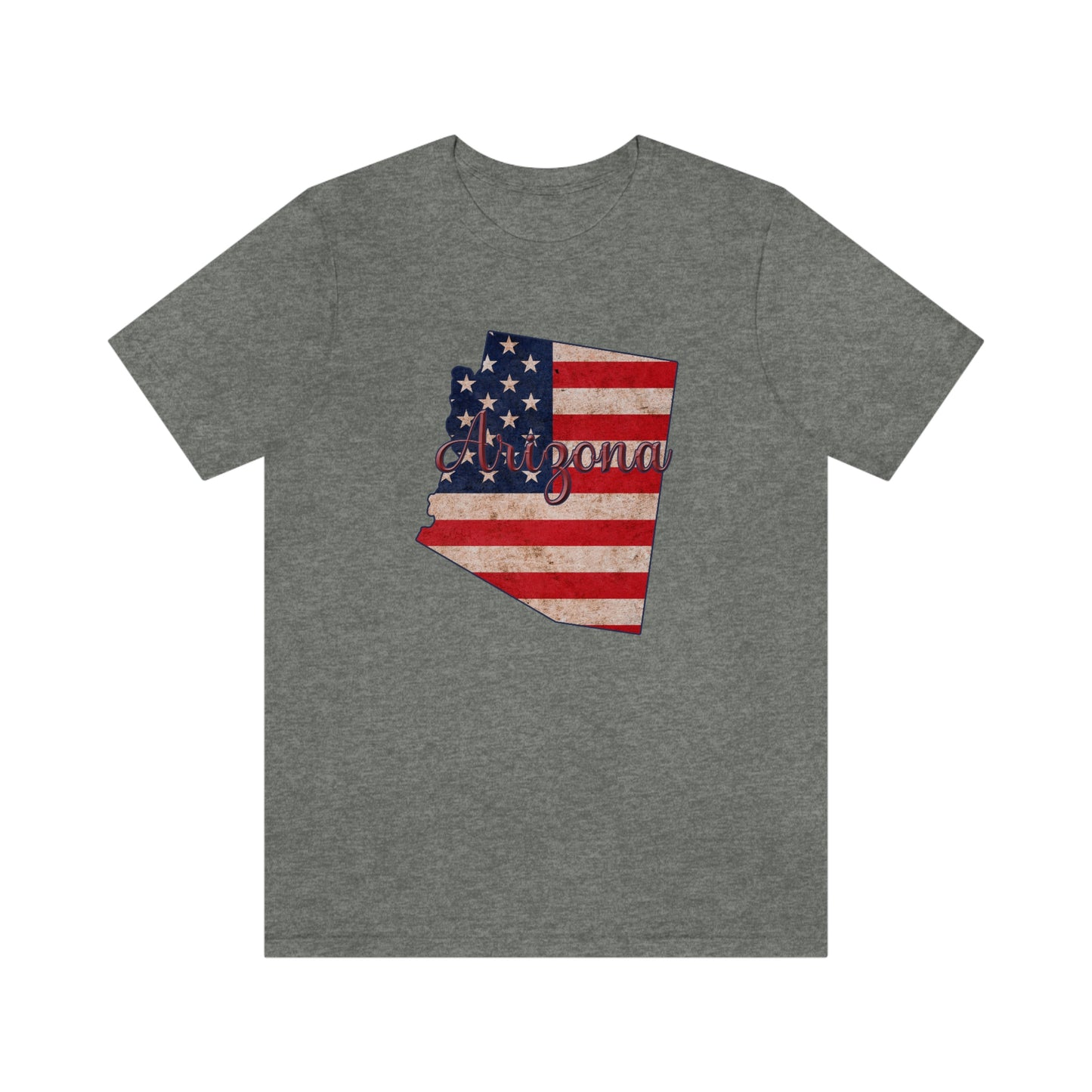 Arizona Flag Unisex Jersey Short Sleeve Tee Tshirt T-shirt