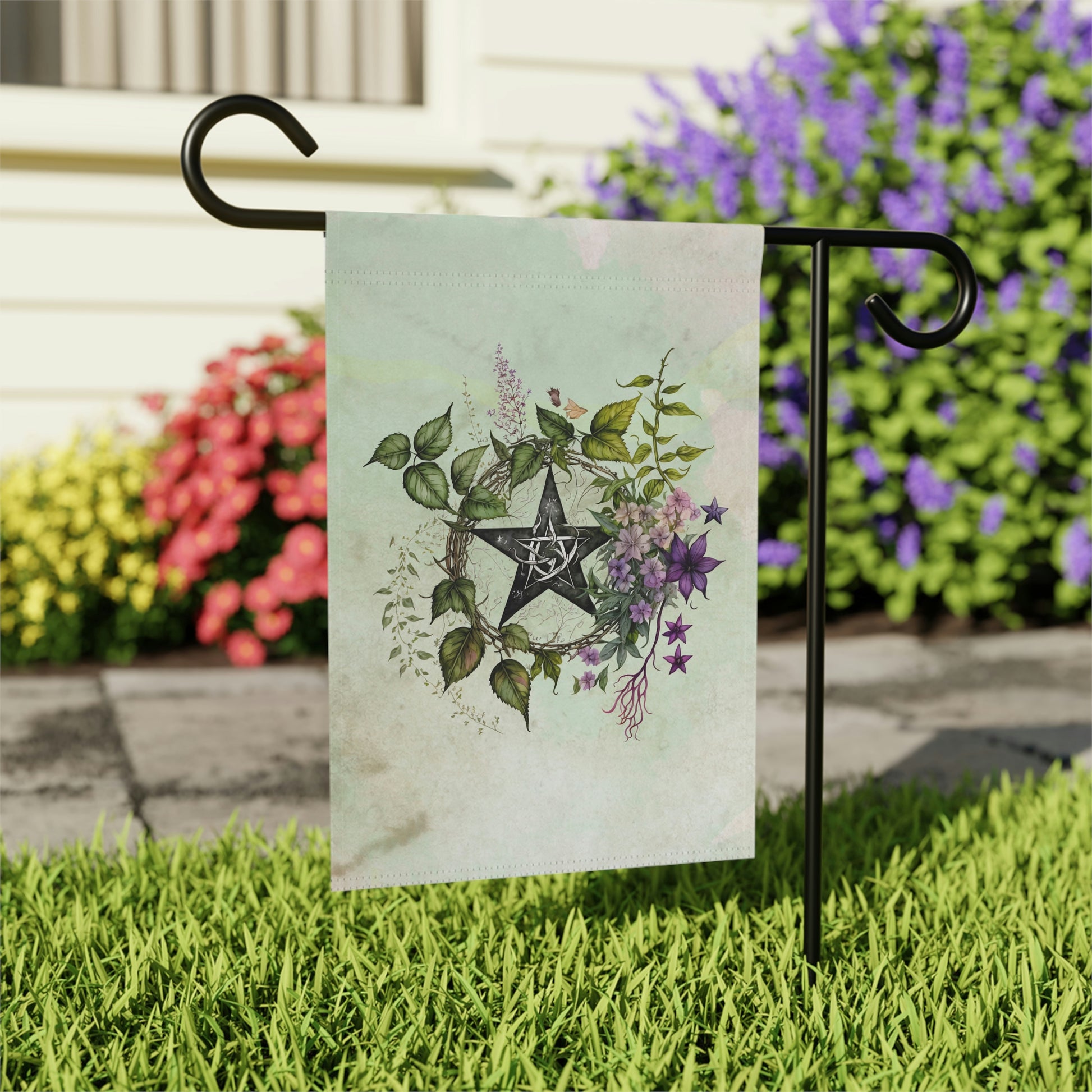 Spring Pentagram Garden & House Banner