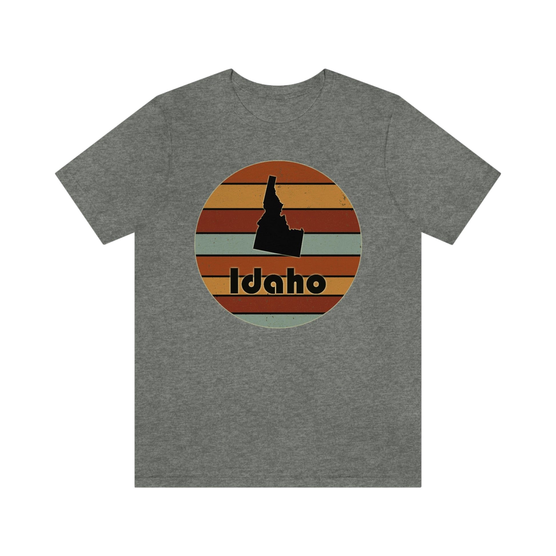 Idaho Retro Sunset Short Sleeve T-shirt