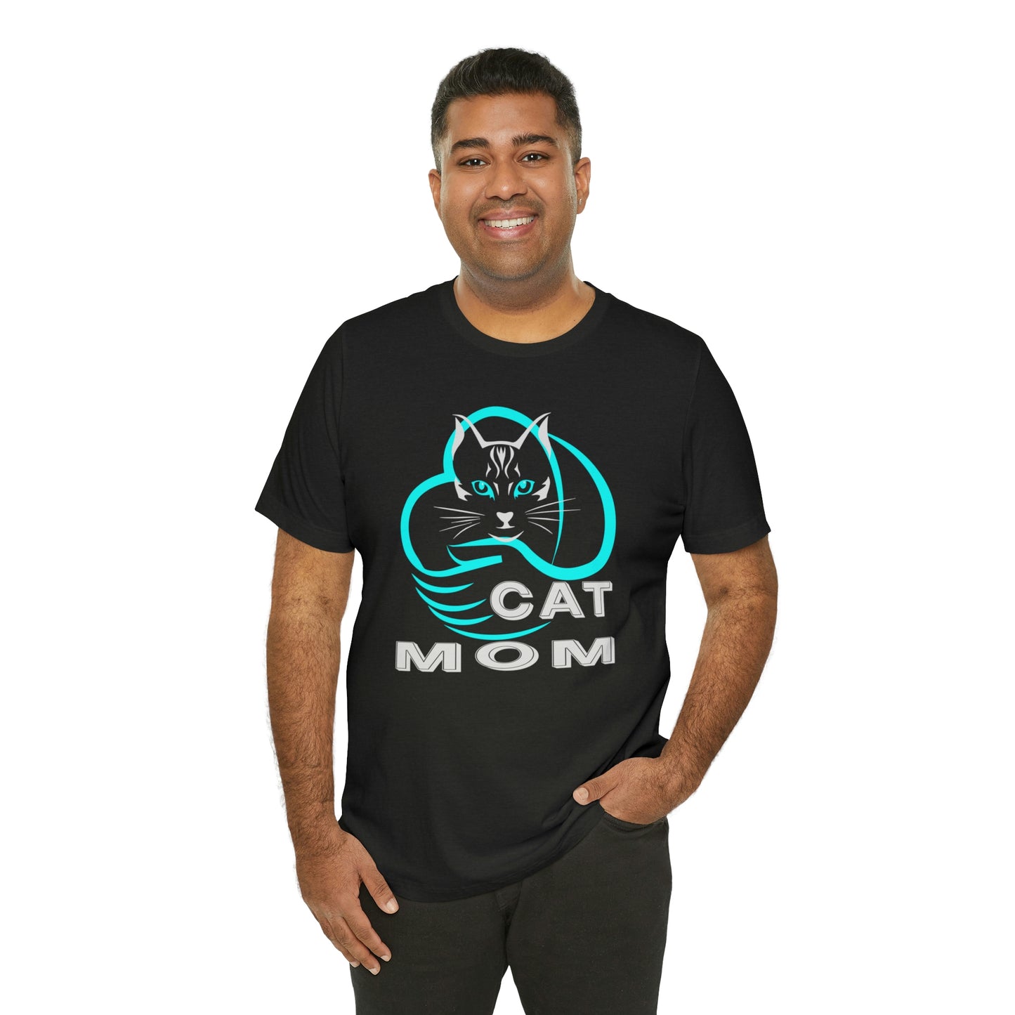 Cat Mom Short Sleeve T-shirt