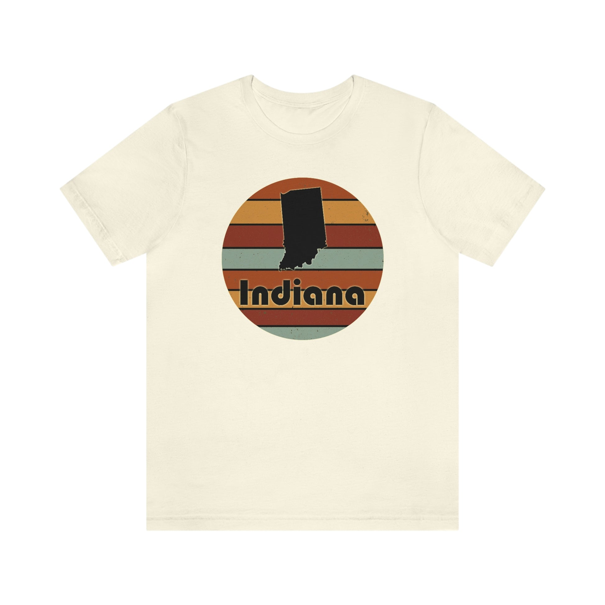 Indiana Retro Sunset Short Sleeve T-shirt