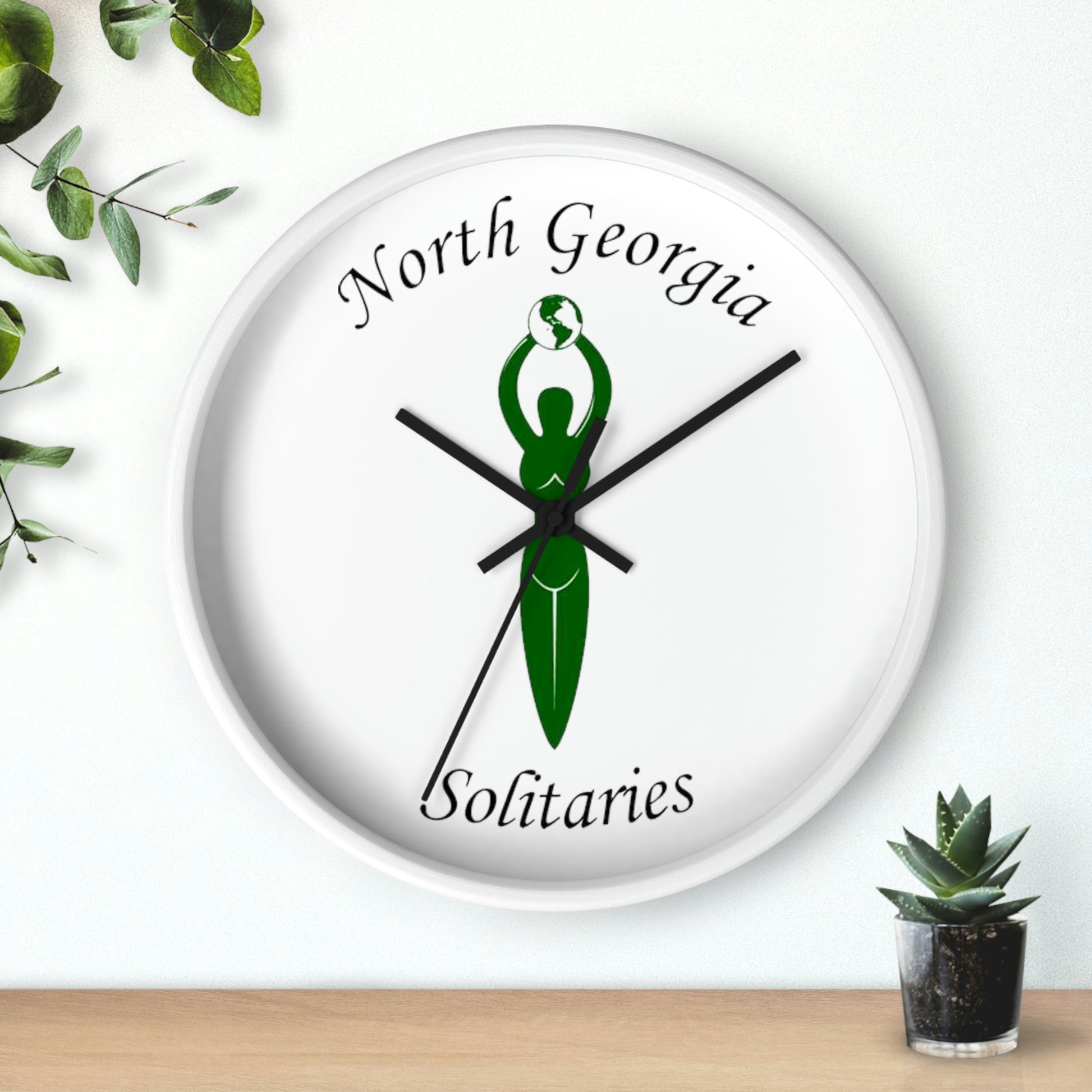 North Georgia Solitaries Wall clock