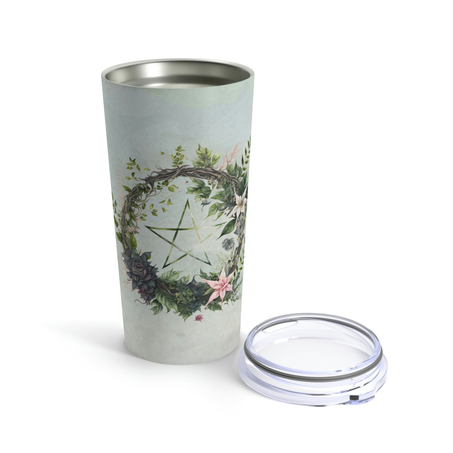 Flower Pentagram Tumbler 20oz