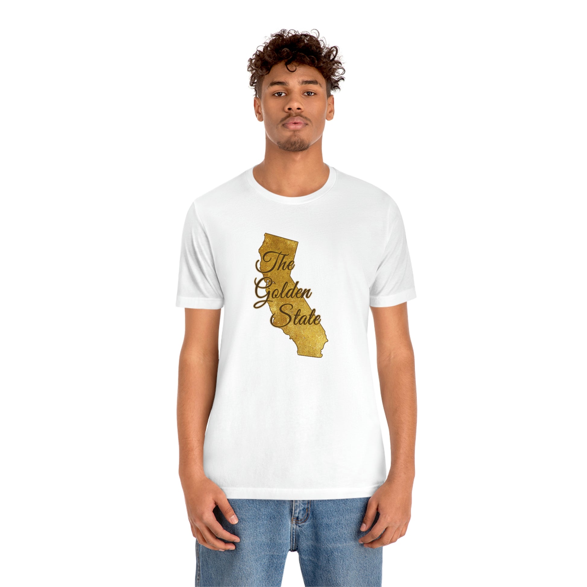 The Golden State California Unisex Jersey Short Sleeve Tee Tshirt T-shirt
