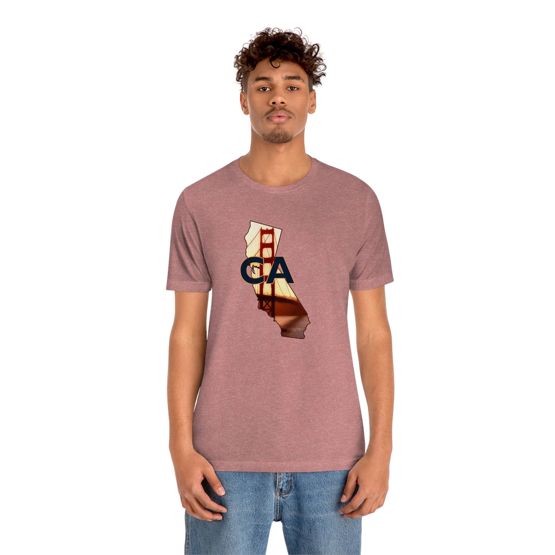 Golden Gate Bridge California Unisex Jersey Short Sleeve Tee Tshirt T-shirt