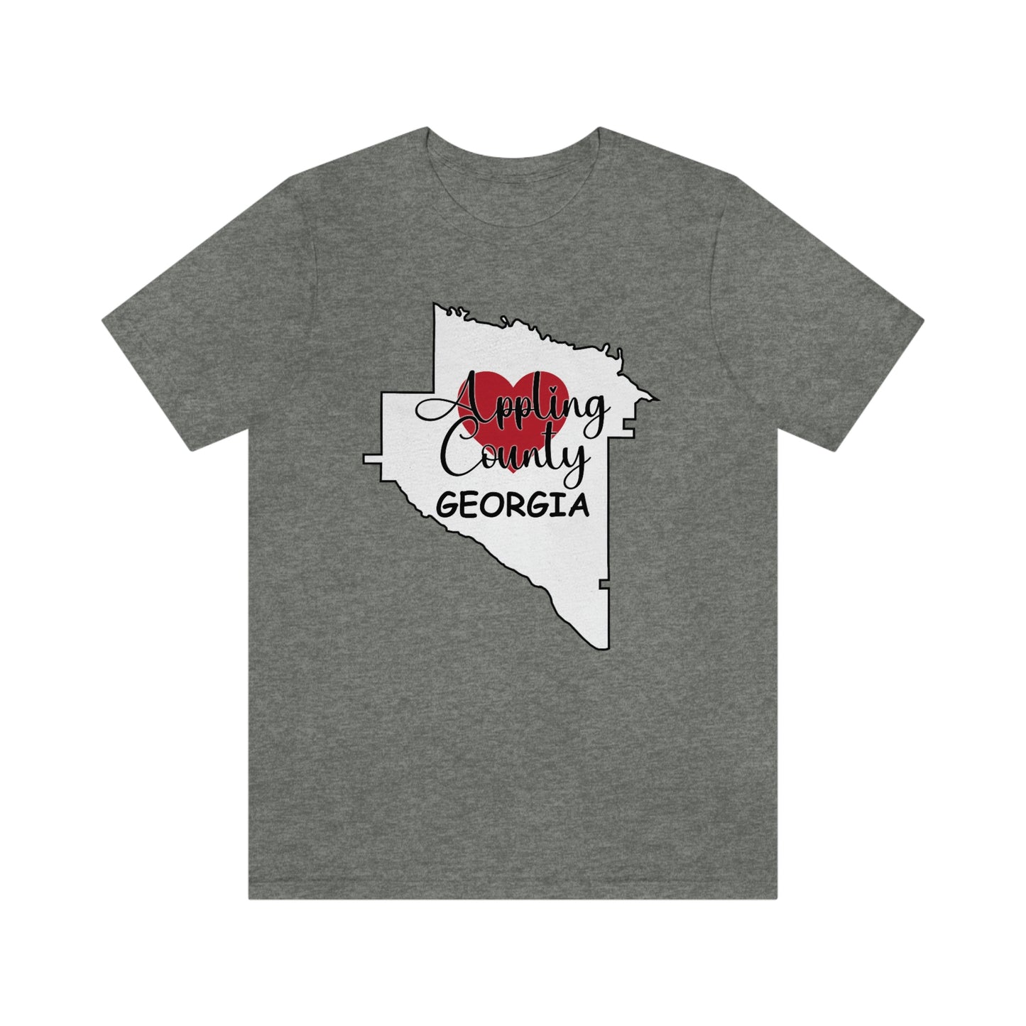 Appling County Georgia Unisex Jersey Short Sleeve Tee