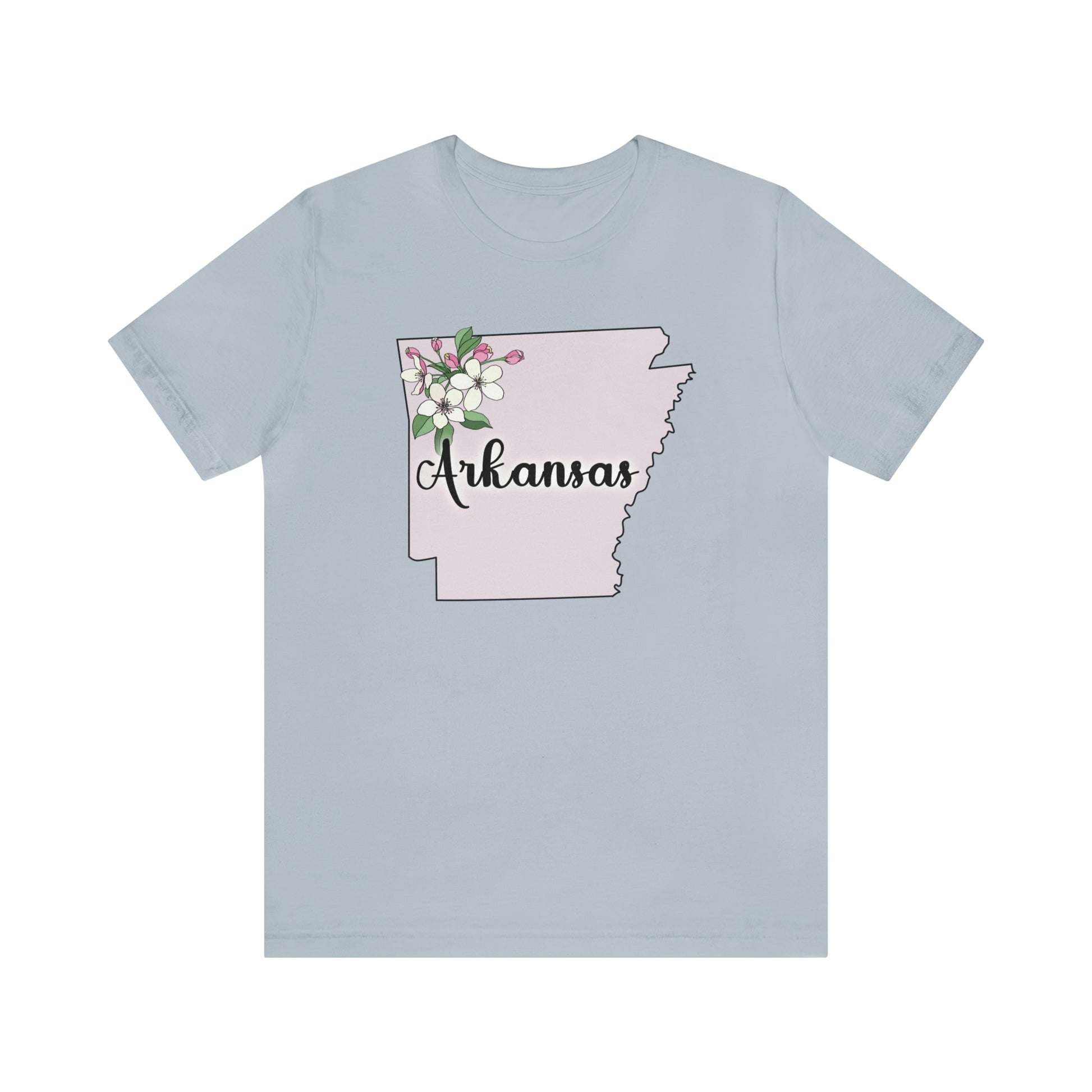 Arkansas State Flower Short Sleeve T-shirt