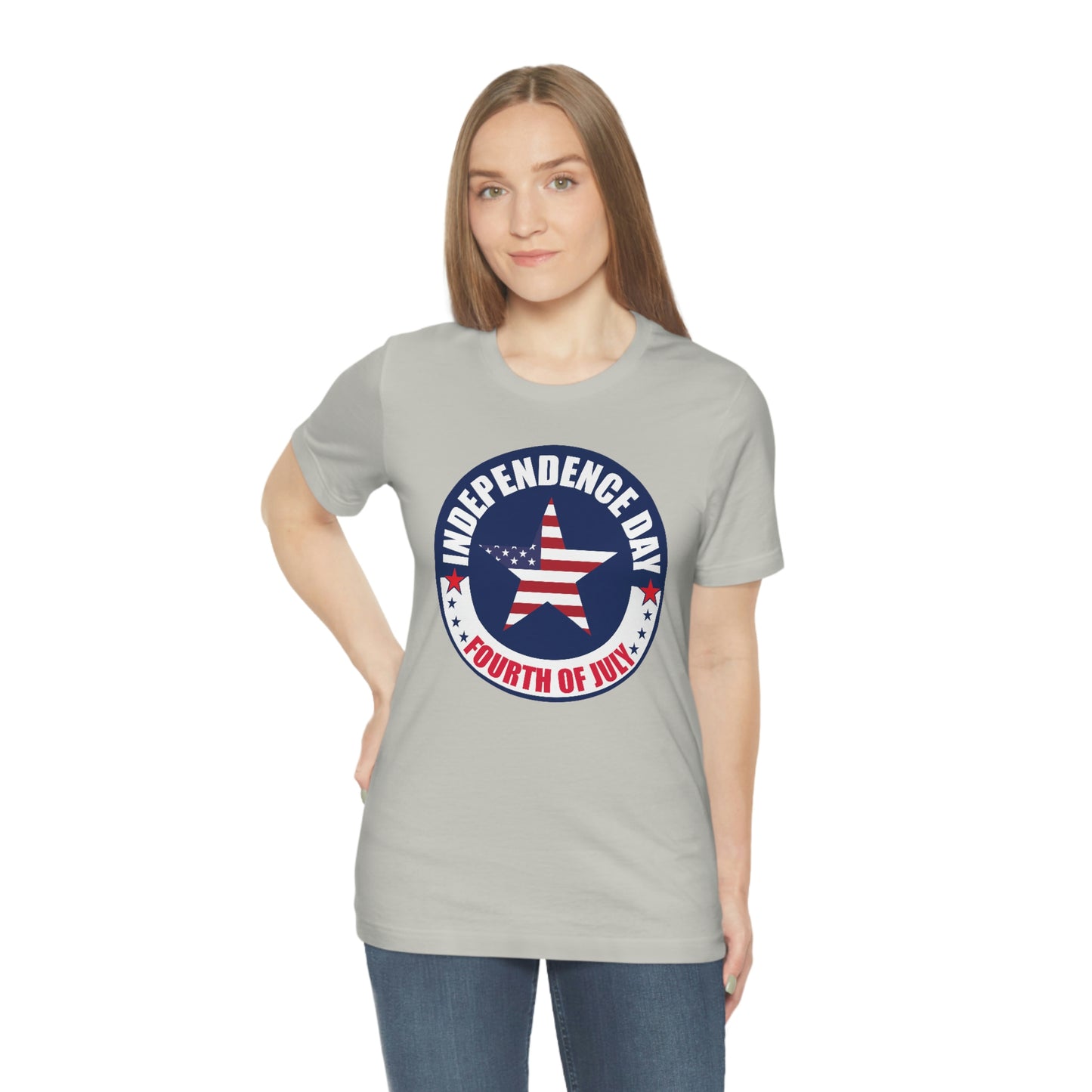 Independence Day Happy 4th of July Unisex Jersey Short Sleeve Tee