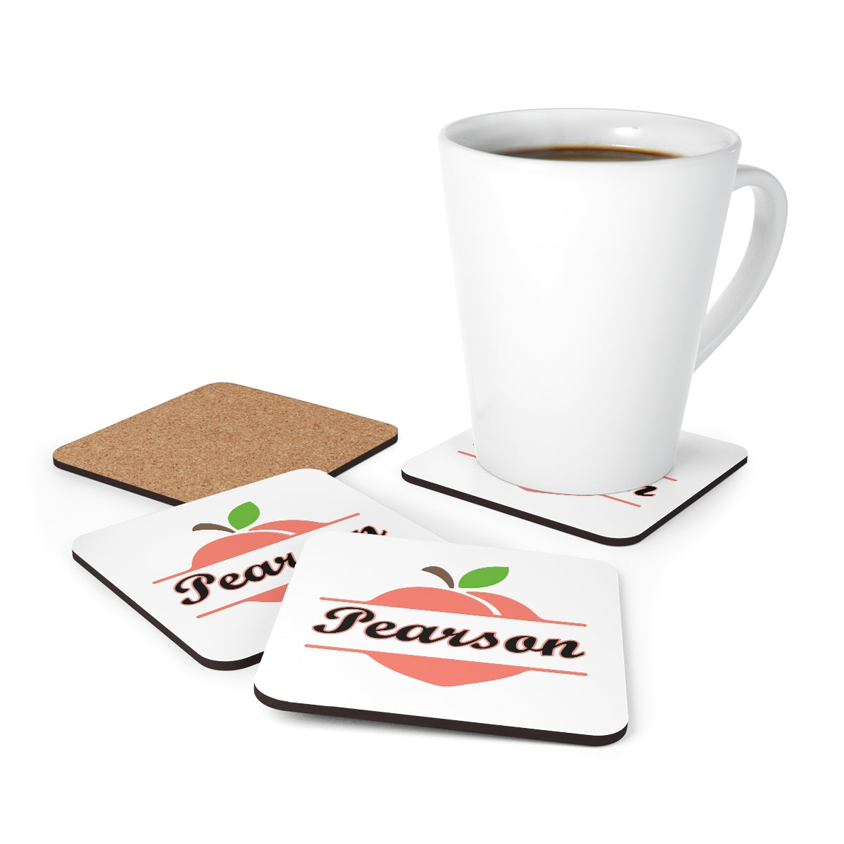 Pearson Georgia Corkwood Coaster Set