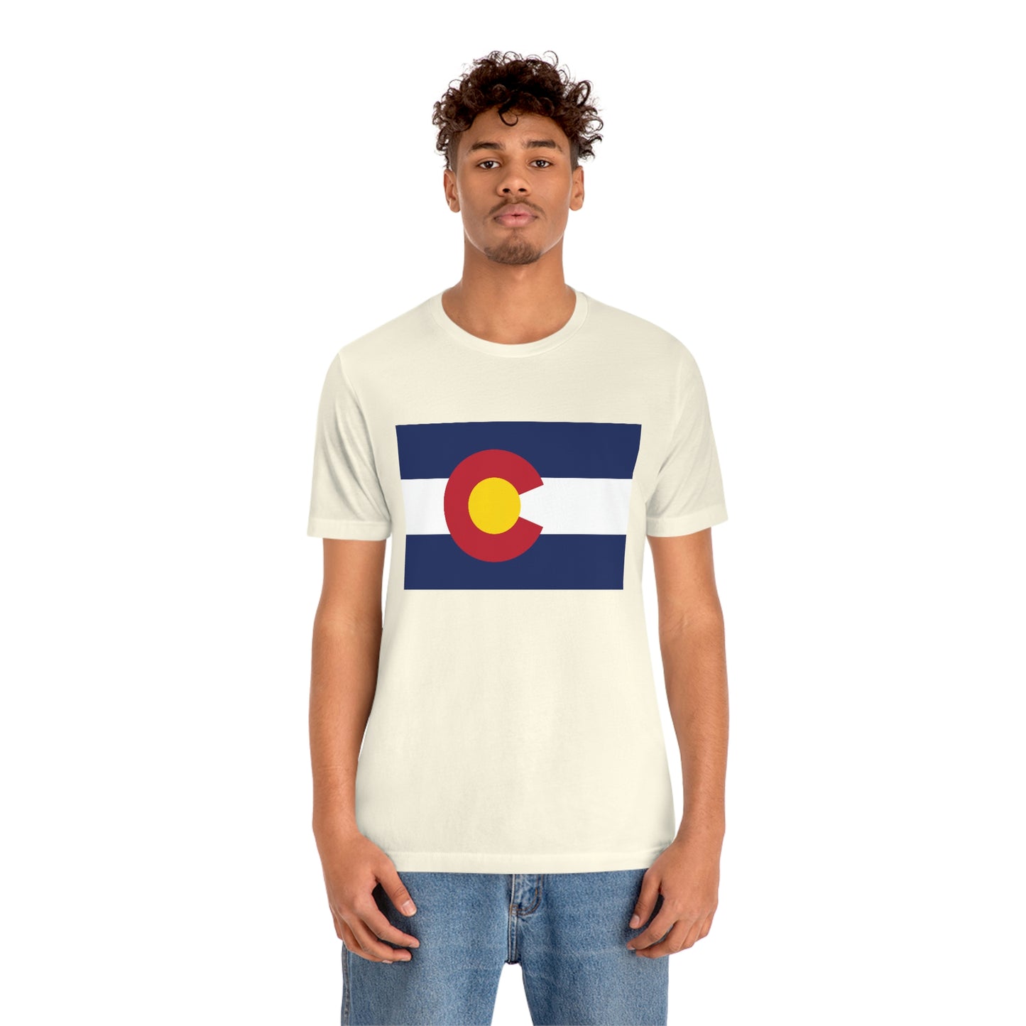 Colorado Flag Unisex Jersey Short Sleeve Tee Tshirt T-shirt