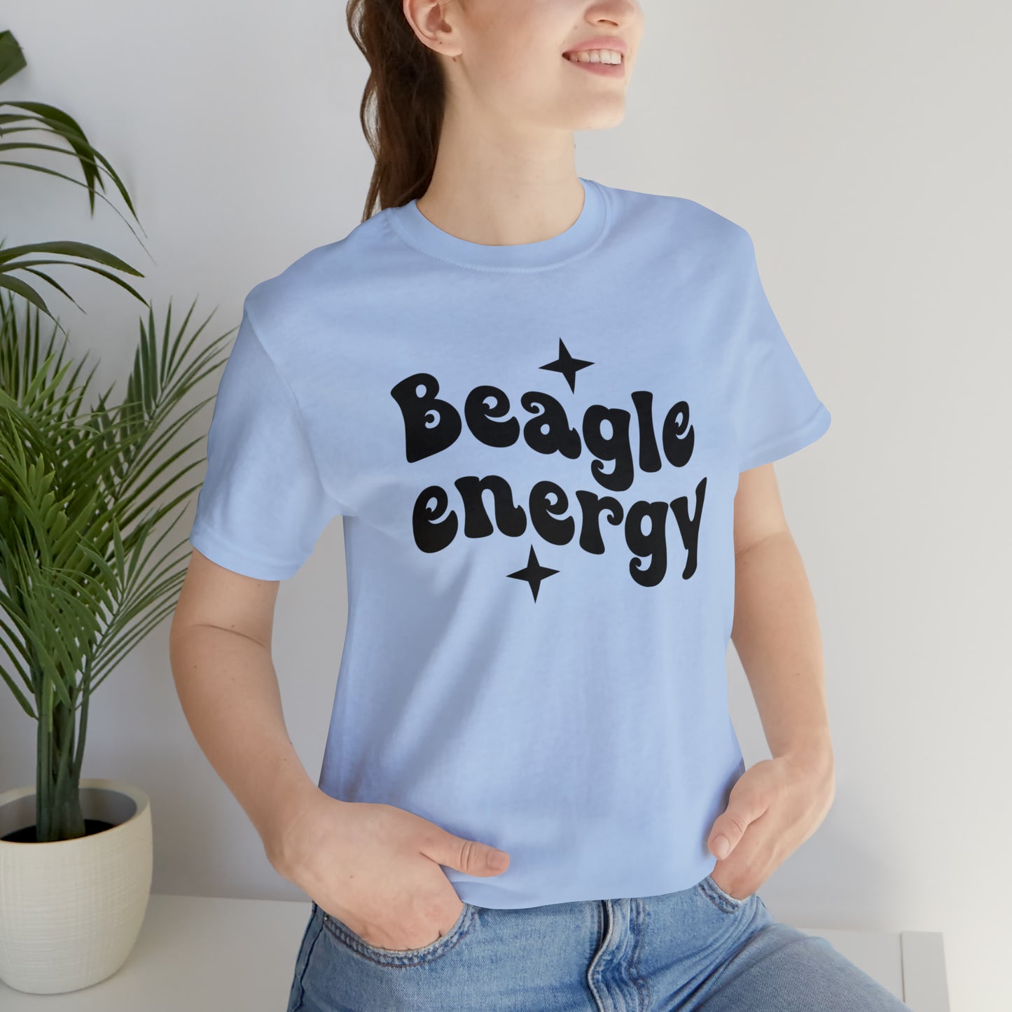 Beagle Energy Dog Short Sleeve T-shirt
