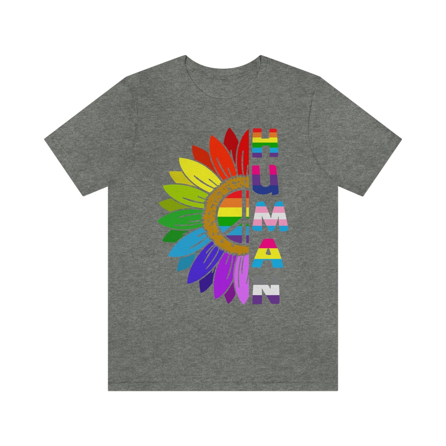 Human LGBTQIA Unisex Jersey Short Sleeve Tee