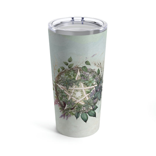 Flower Pentagram Tumbler 20oz